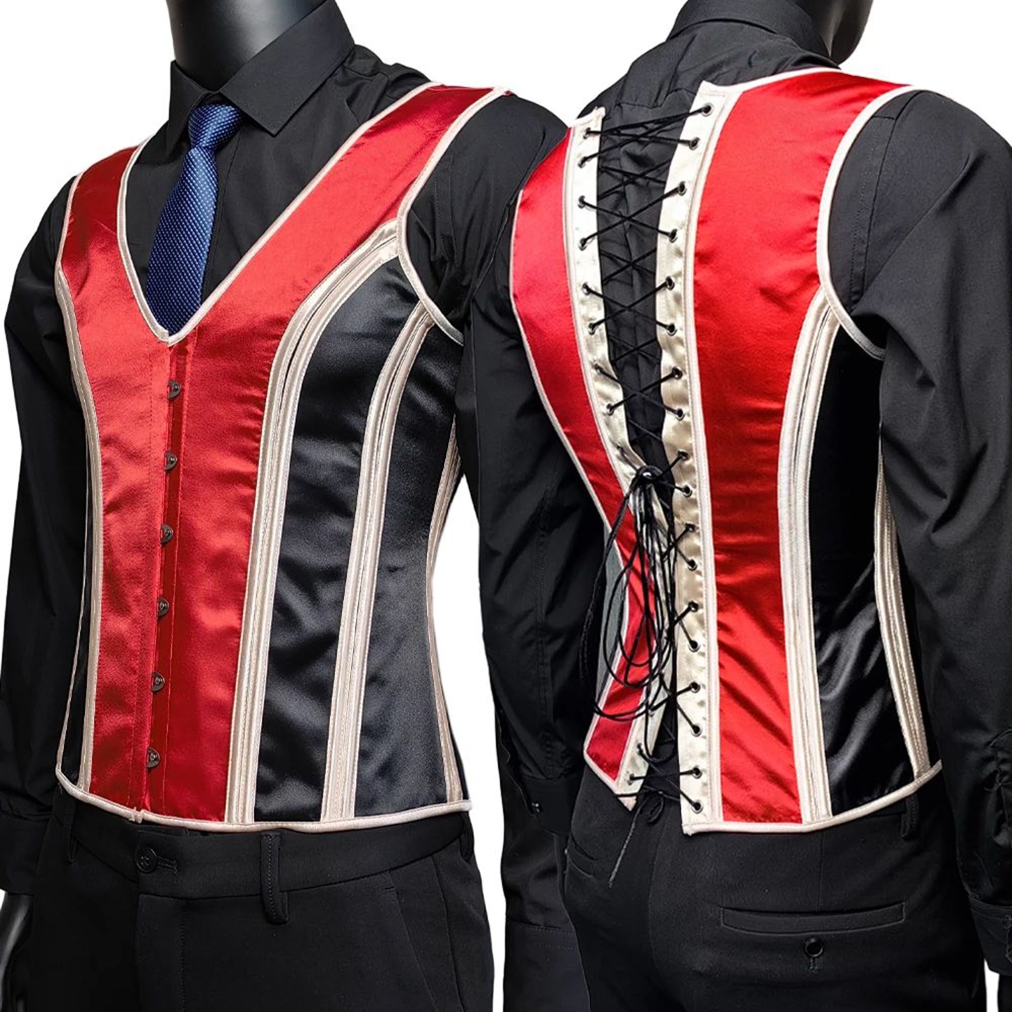 Mens Boned Corset Vest Body Shaper  Flat Stomach Waist Girdle For Abdominal Slimming  PushUp Suppor 28