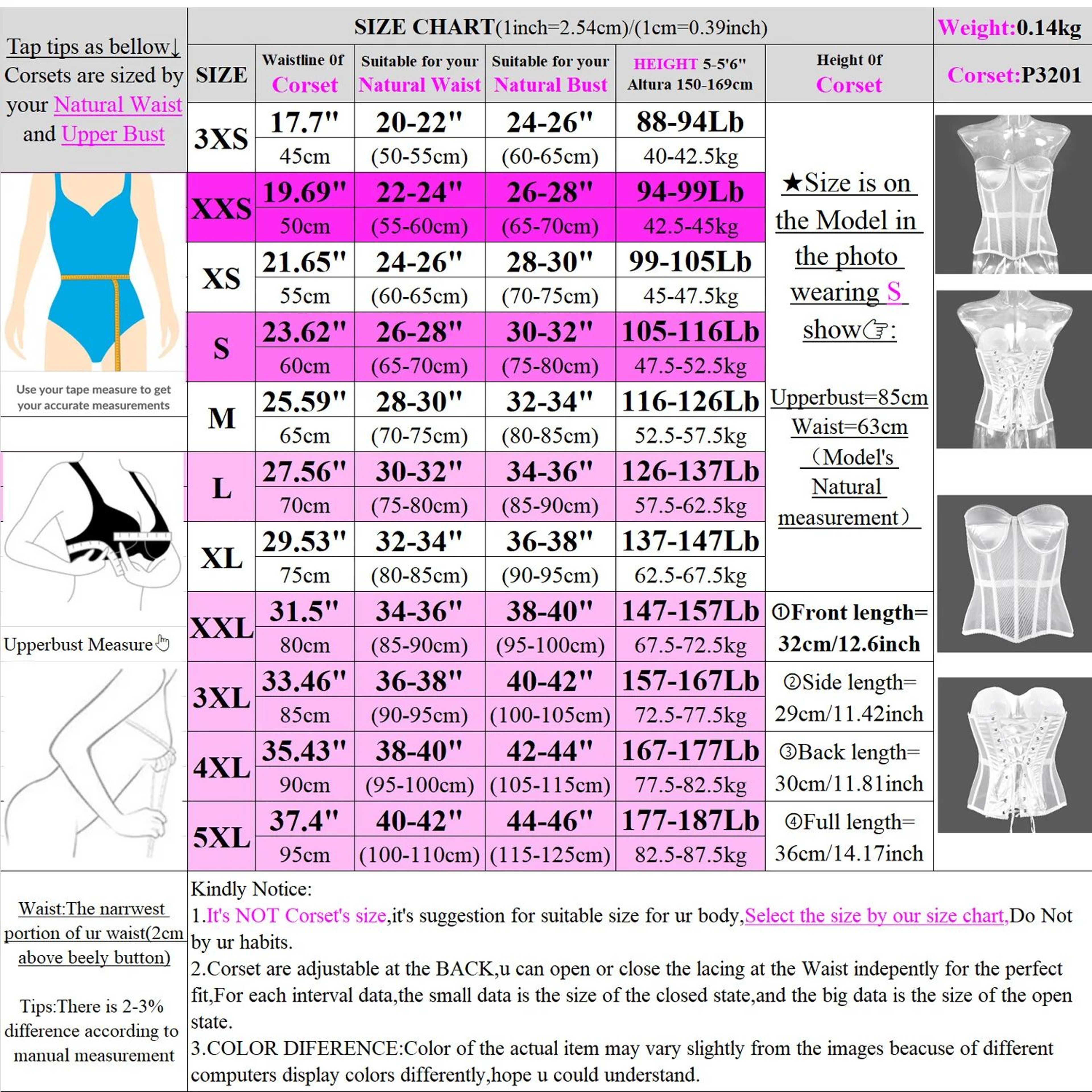 Womens DoubleLayer Mesh Abdominal Corset Bustier  Steel Boned LaceUp Shaping Bodice With Bra For Dr 5