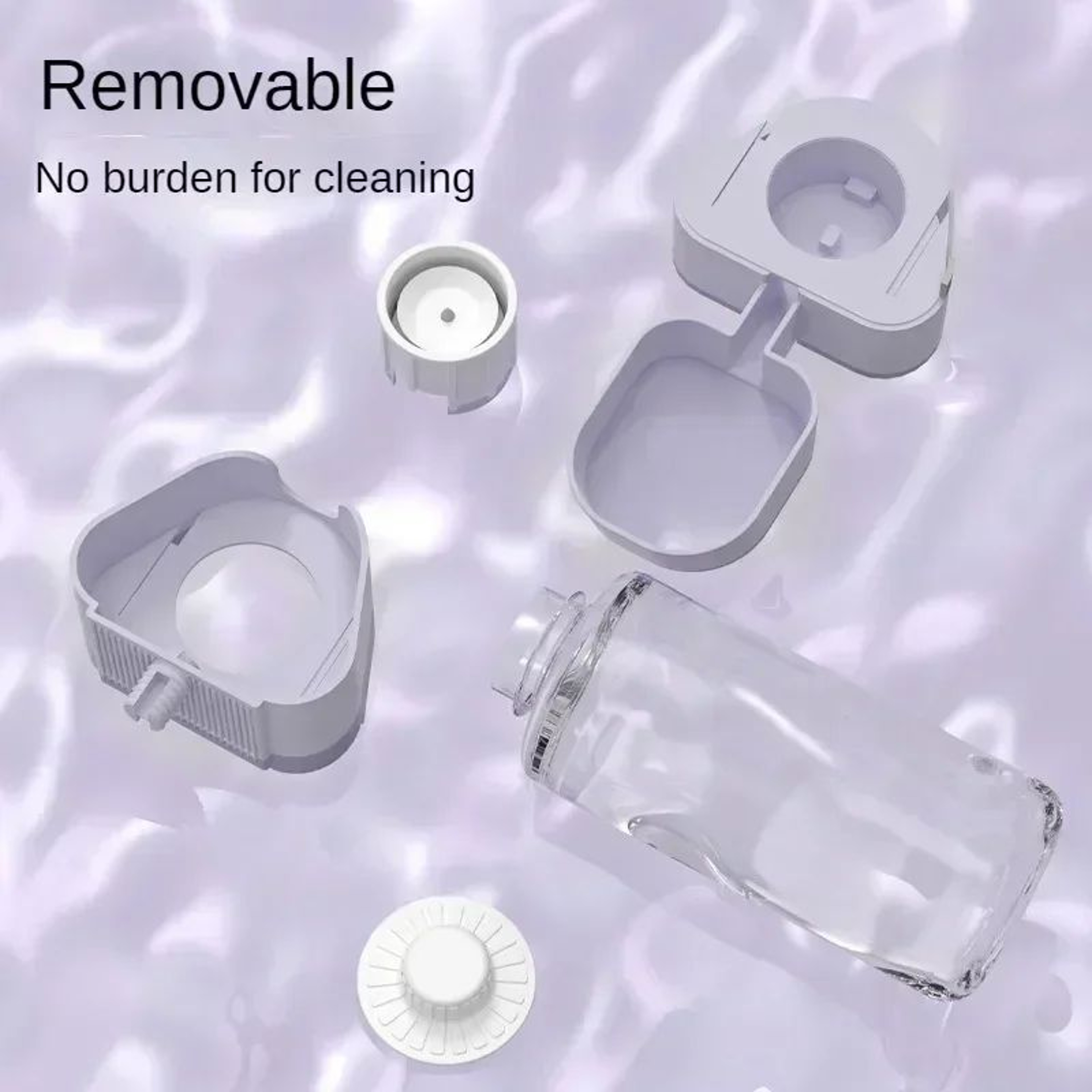 Rabbit Water Feeder For Cage Hanging  Automatic Water Dispenser Bottle Bowl 17oz For Hamster Hedgeh 3