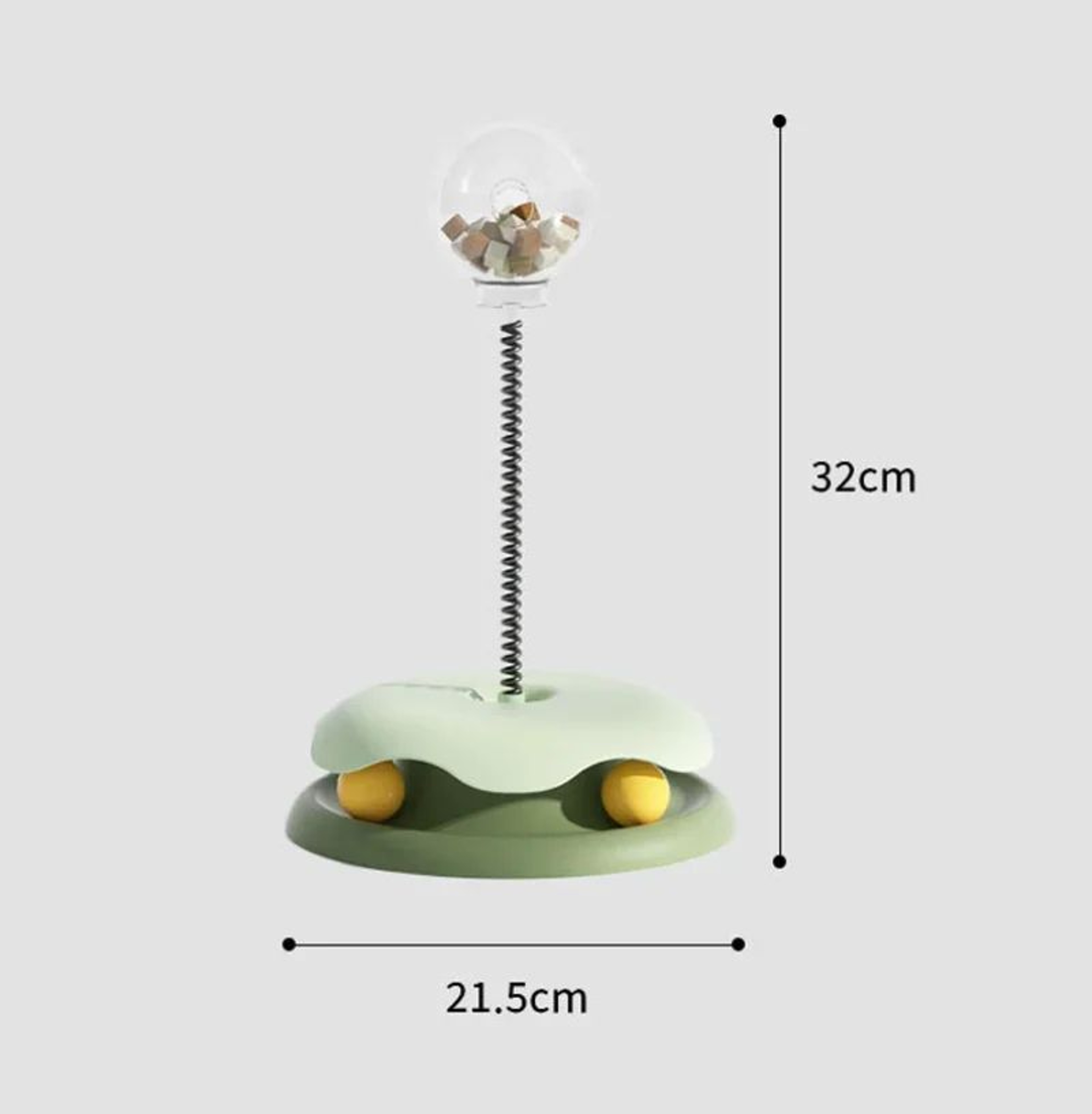 Interactive Treat Dispensing Puzzle Ball  Slow Feeder Food Leaking Toy For Cats  Dogs With Catnip F 5