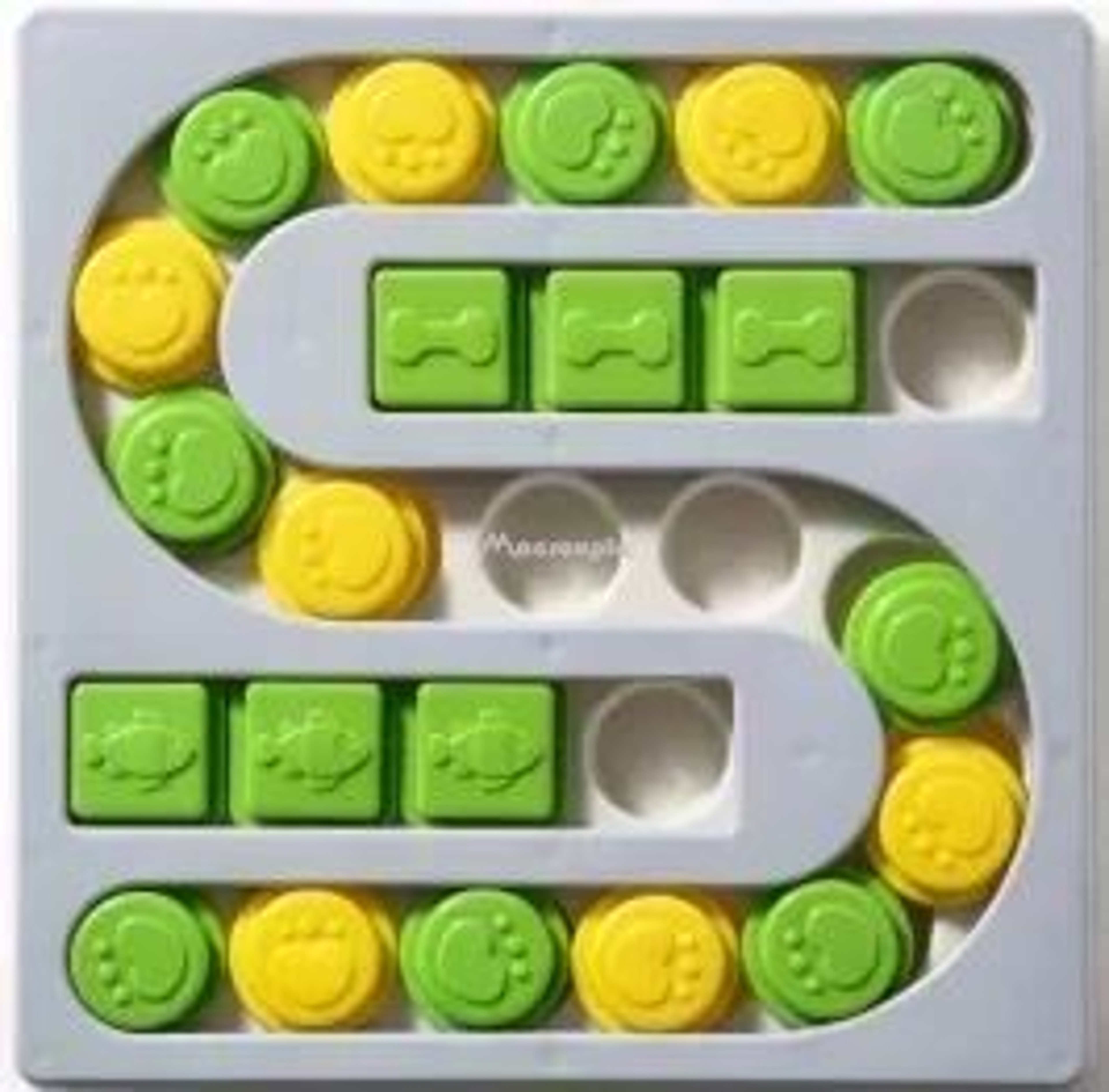 Interactive Dog Puzzle Slow Feeder Bowl  NonSlip Food Dispenser Toy For Puppy IQ Training  Healthy  9