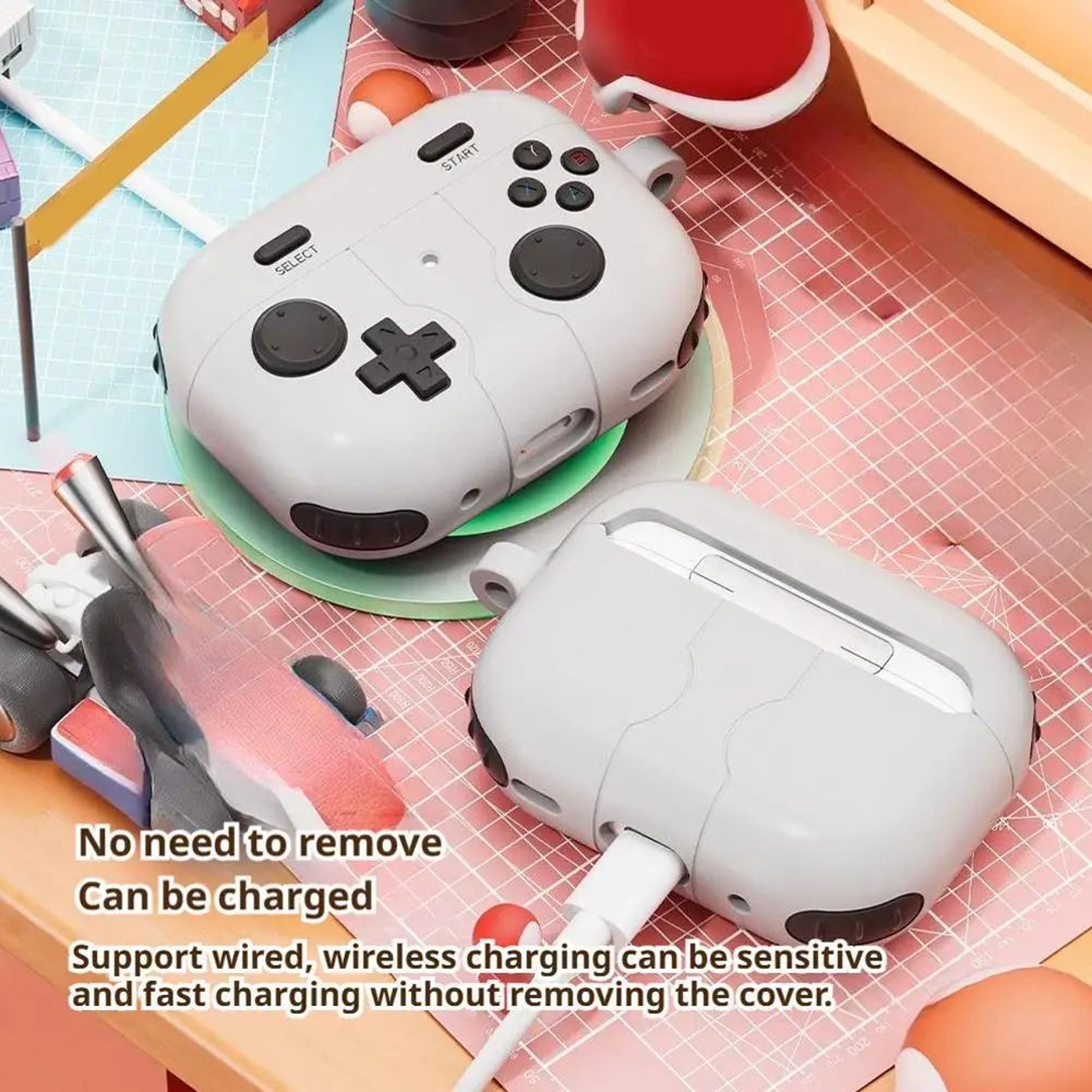 3D Game Player AirPods Pro 3 Case  Funny Soft Silicone Protective Cover For AirPods Pro 3rd Generat 3