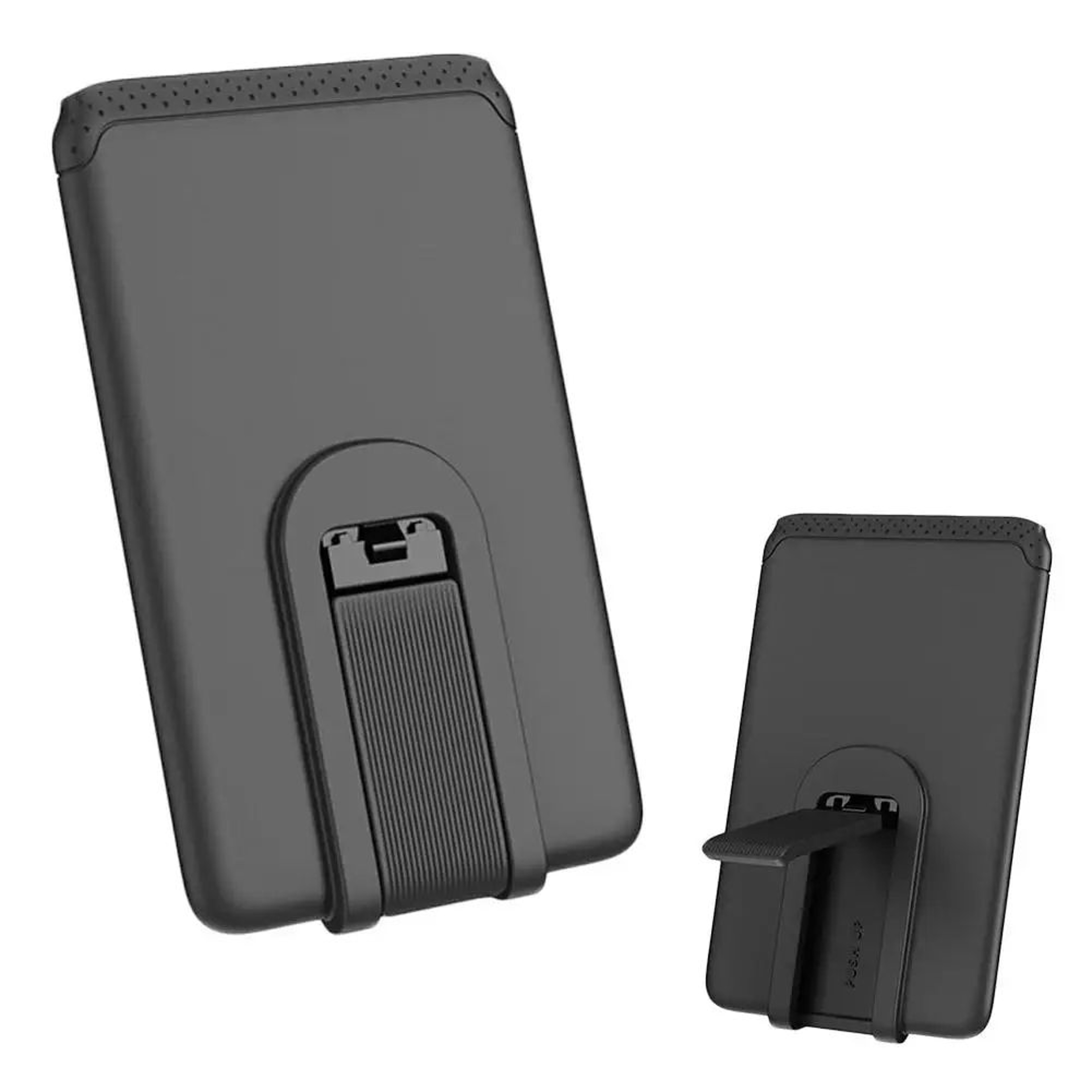 Portable Silicone Phone Wallet Stand  Slim Foldable StickOn Card Holder With Kickstand For IPhone   7