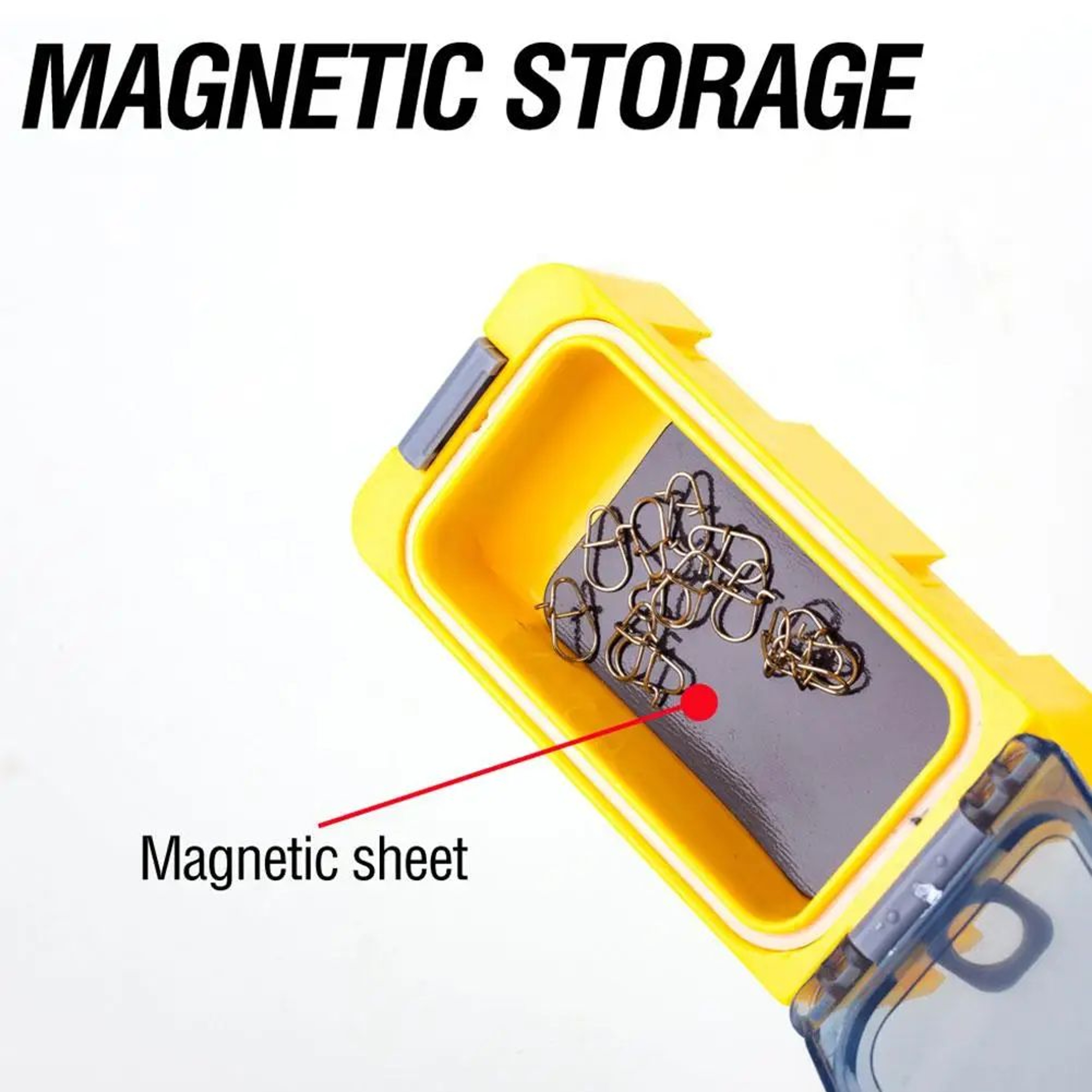 3 Pcs GlowintheDark Fishing Tackle Box Organizer Set  Magnetic Hard Bait Tackle Tray  Carp Lure Sto 2