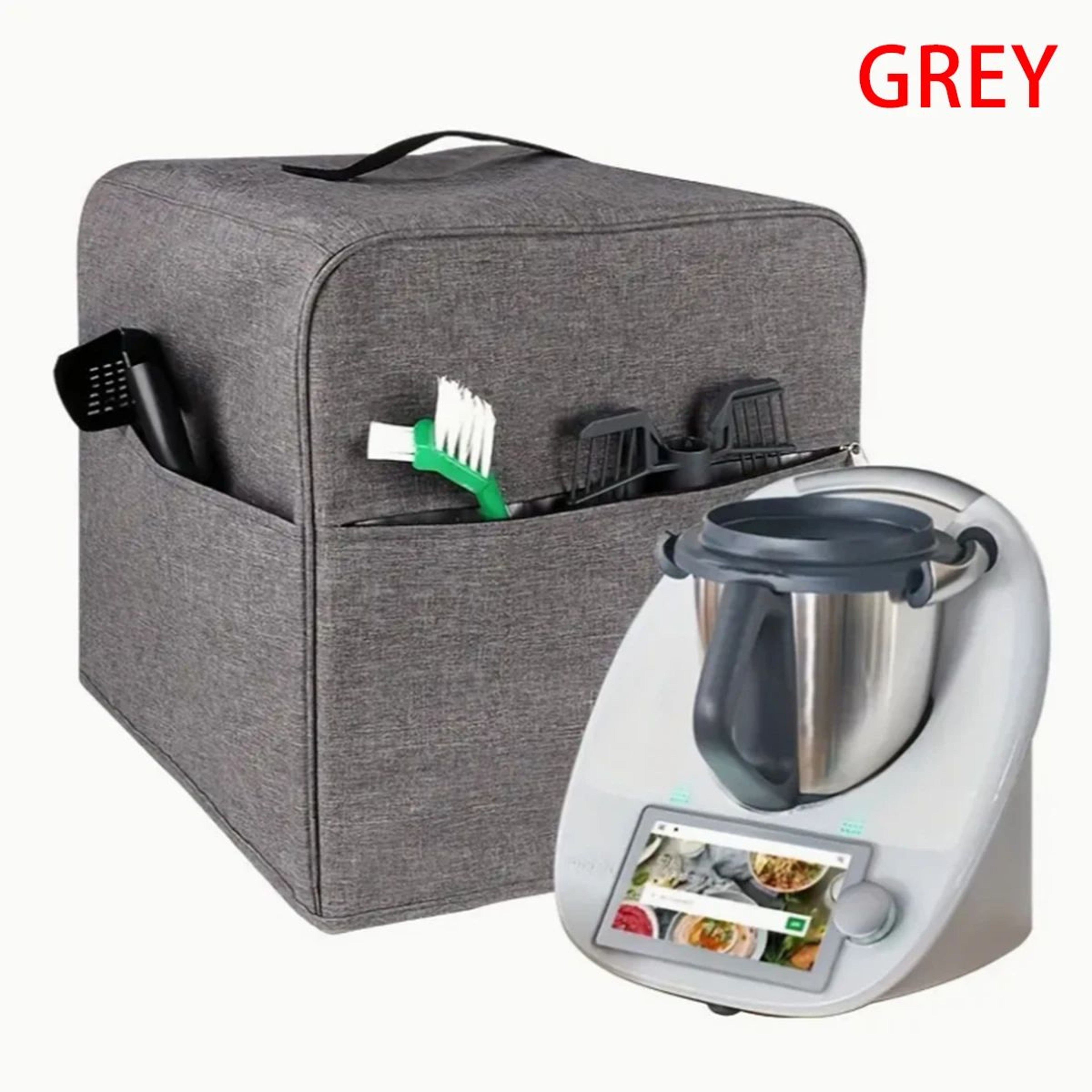 Thermomix TM6TM5 DoubleLayer Oxford Cloth Dust Cover  Thickened Protective Case With Side Storage P 7