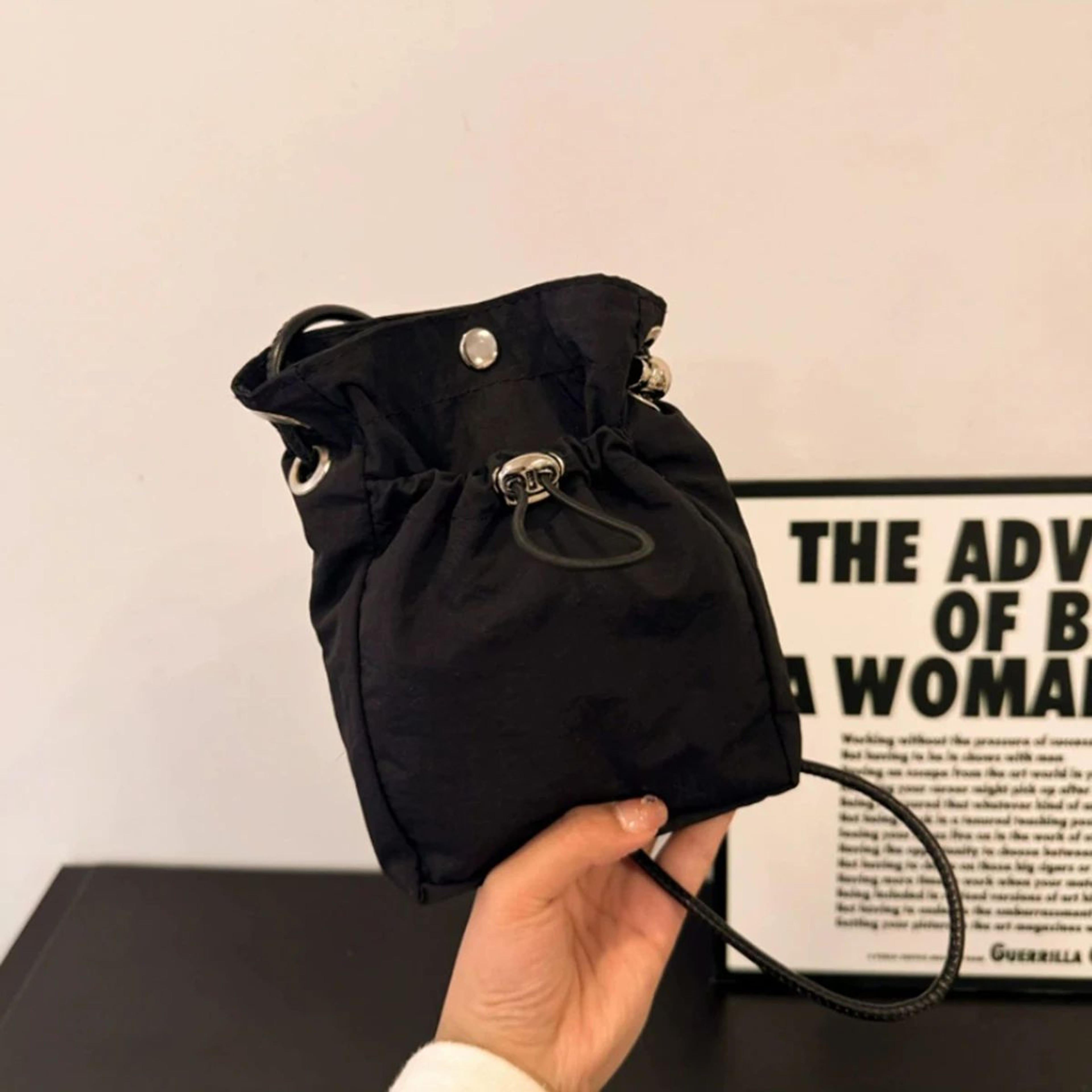 Soft Nylon Mini Crossbody Phone Bag  Multifunction Square Shoulder Purse Wallet Lightweight Messeng 7