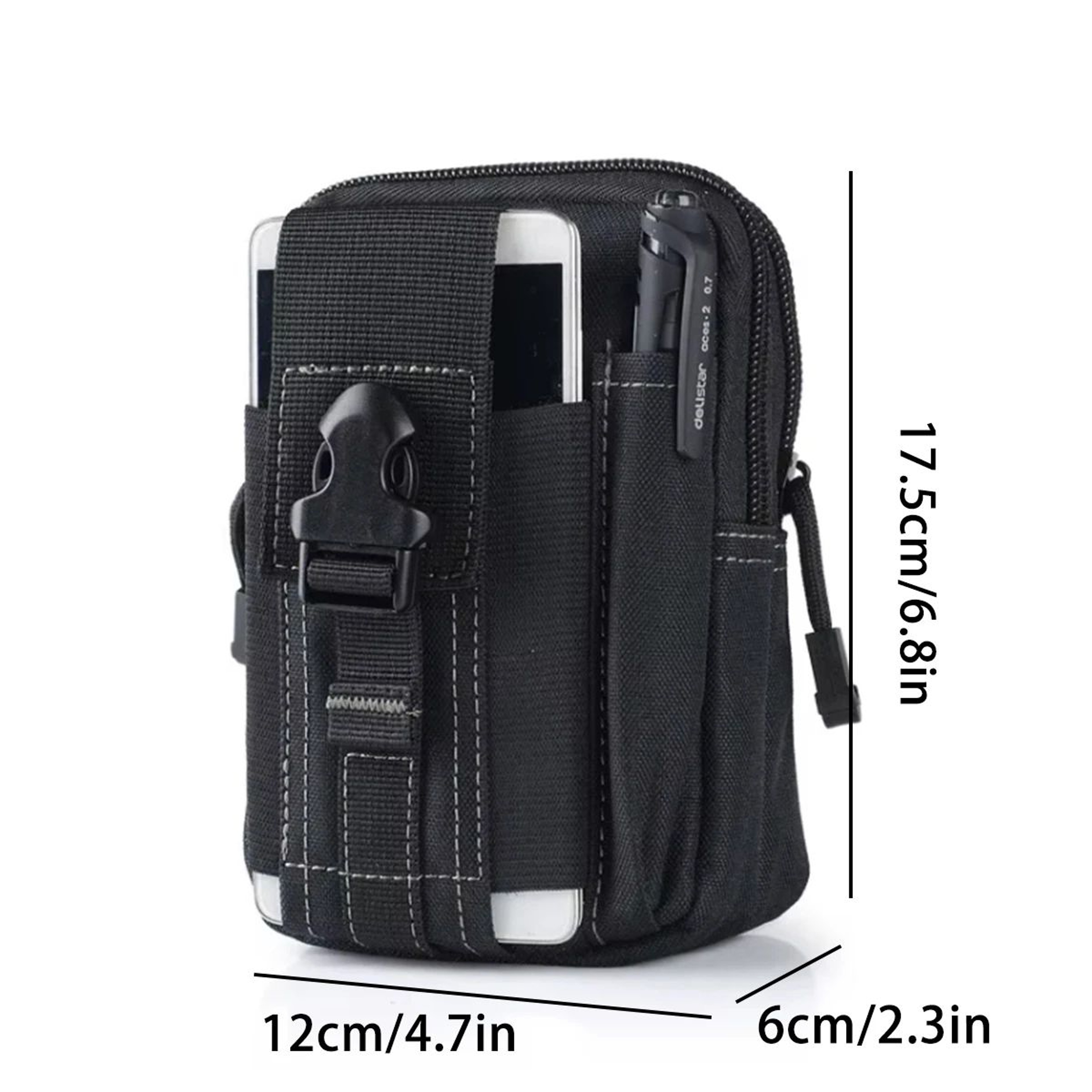 Camouflage Tactical Drop Leg Bag Multifunction Motorcycle Thigh Pouch  Waist Pack For Riding Hiking 5