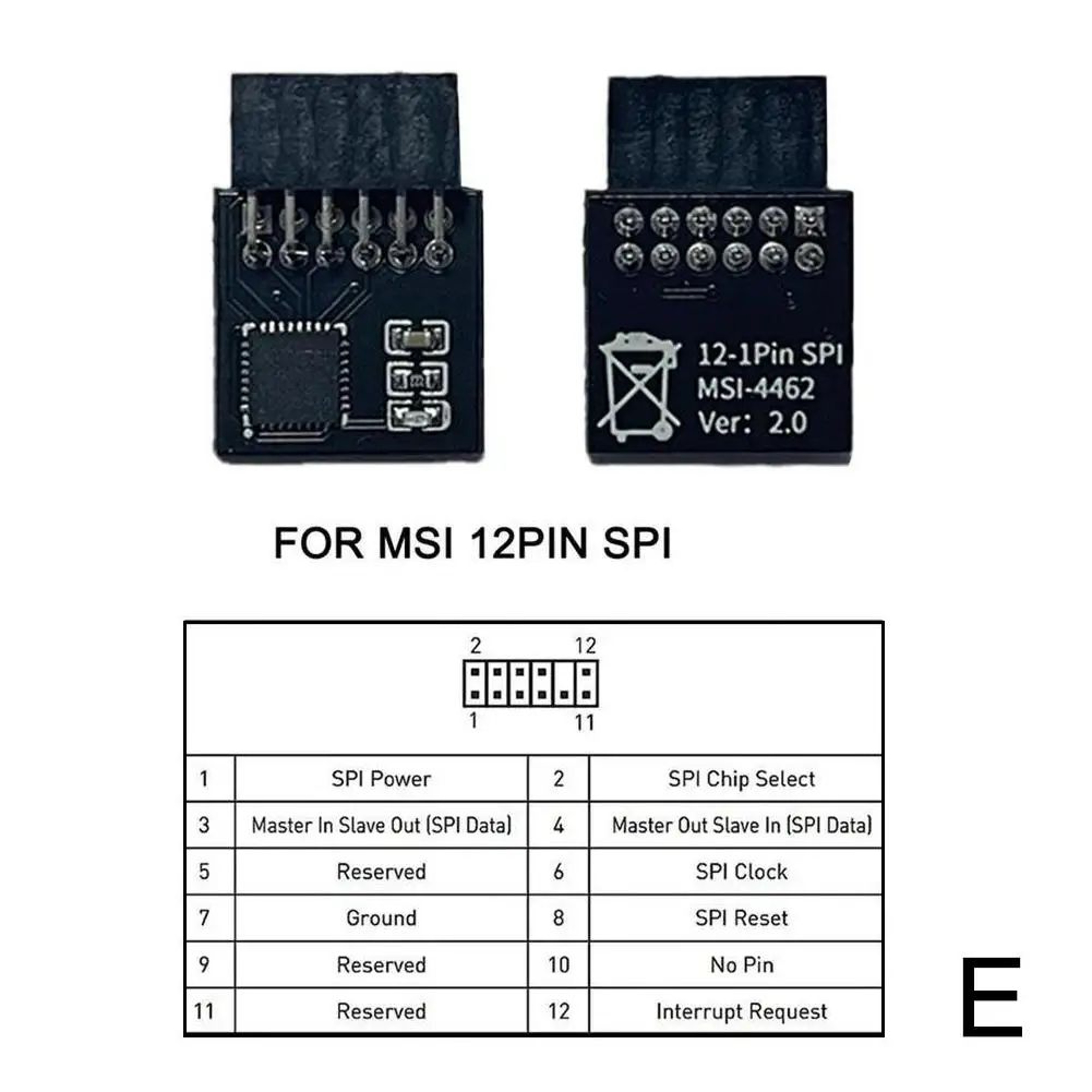 TPM 20 Encryption Security Module  121418201 Pin Trusted Platform Module For MultiBrand Motherboard 10