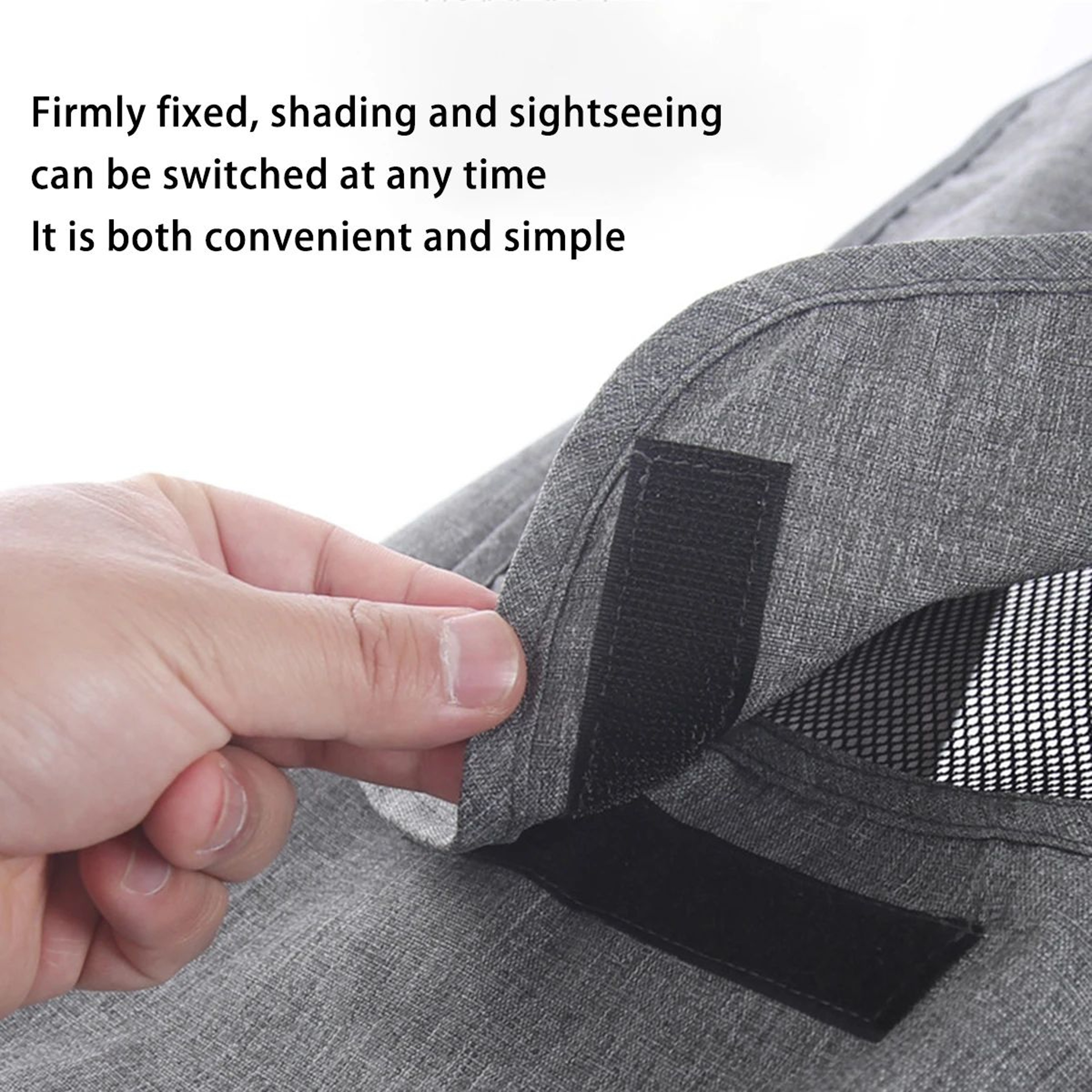 UVResistant Stroller Sunshade Cover  HighView Bidirectional Canopy EasyInstall Baby Sun Protection 5