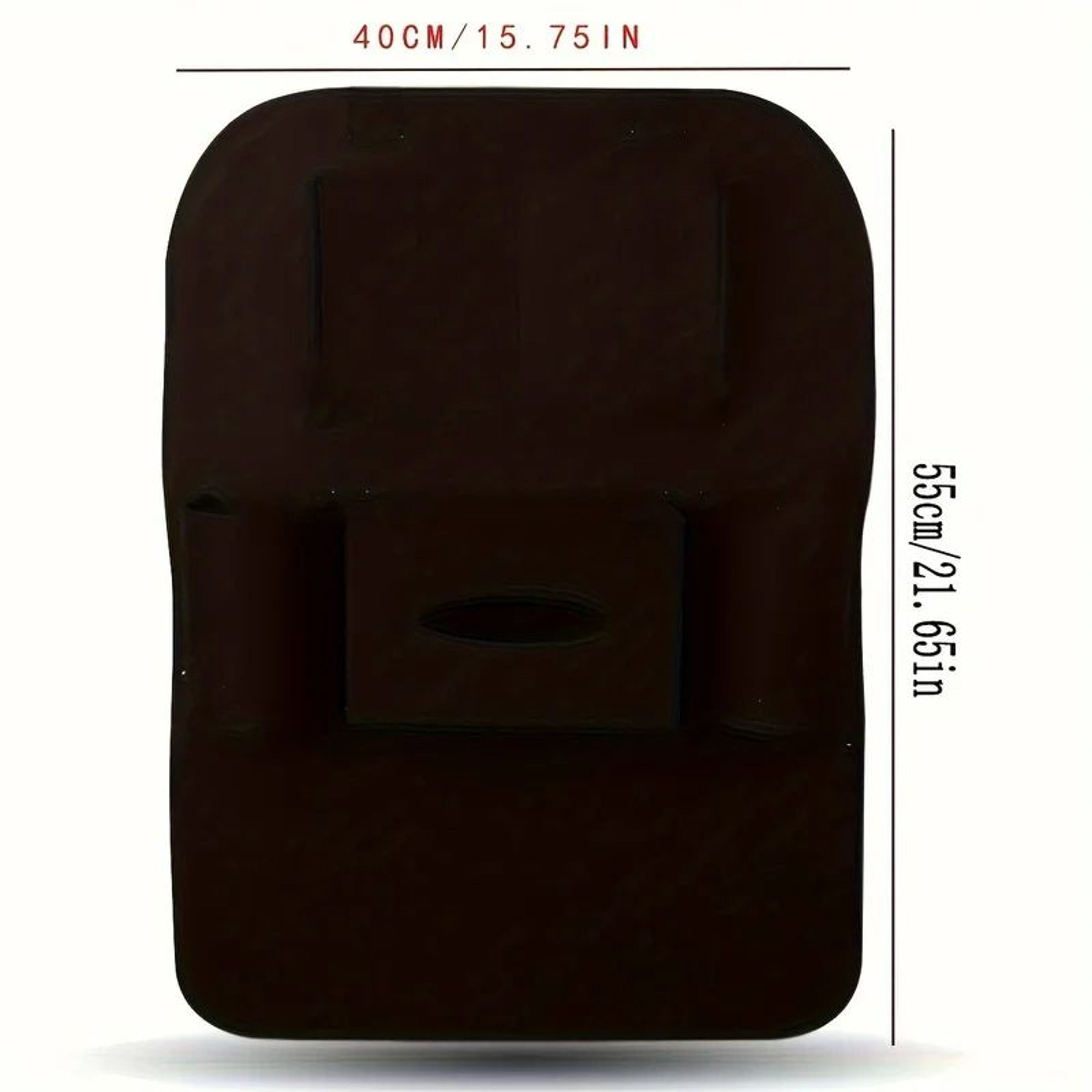 Black Felt Car Seat Back Organizer  MultiPocket Hanging Backseat Storage Pouch For Kids Travel  Ess 2