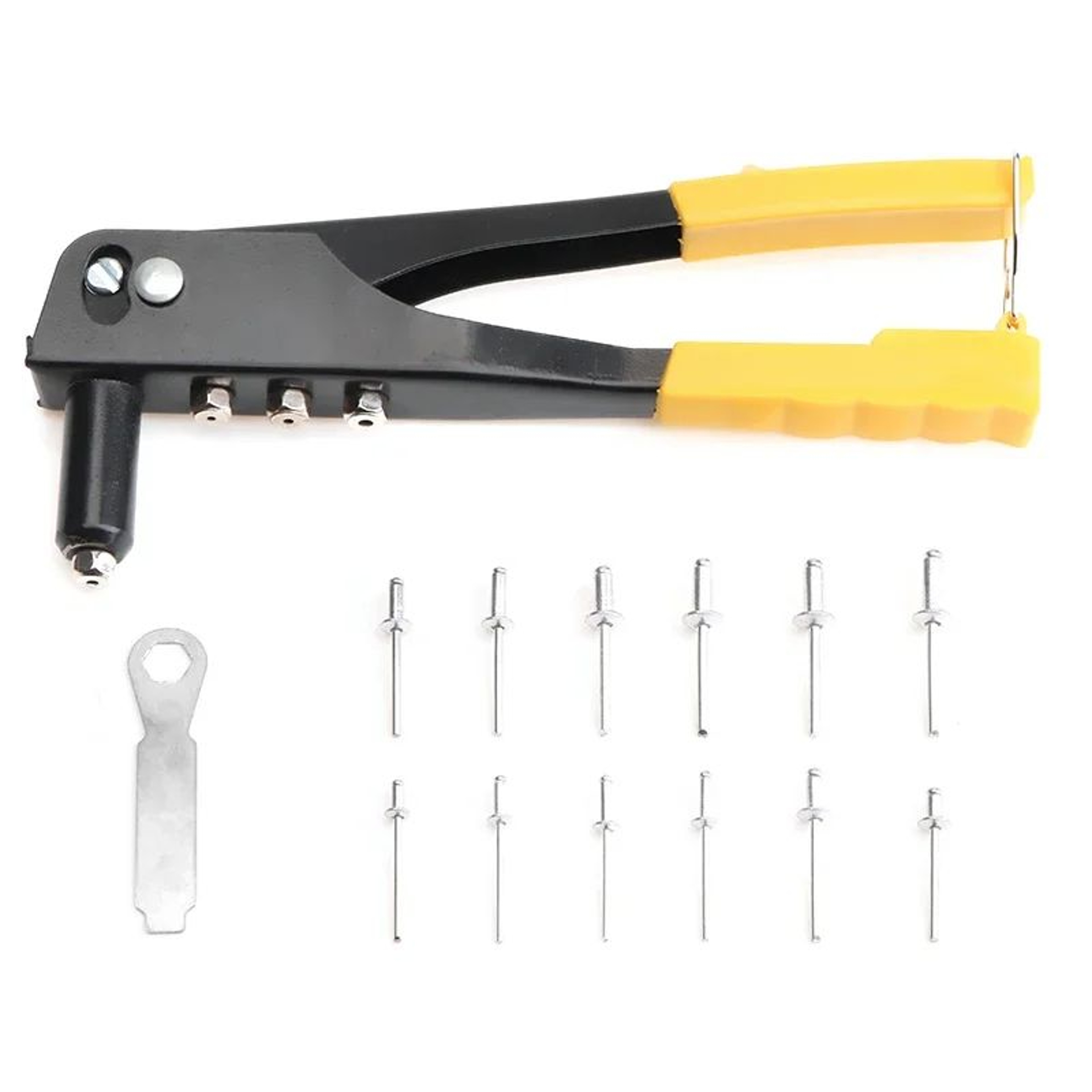 Heavy Duty Pop Rivet Gun Kit  120 Pcs Rivets Assortment Set With Hand Riveter Tool For Metal  DIY R 1