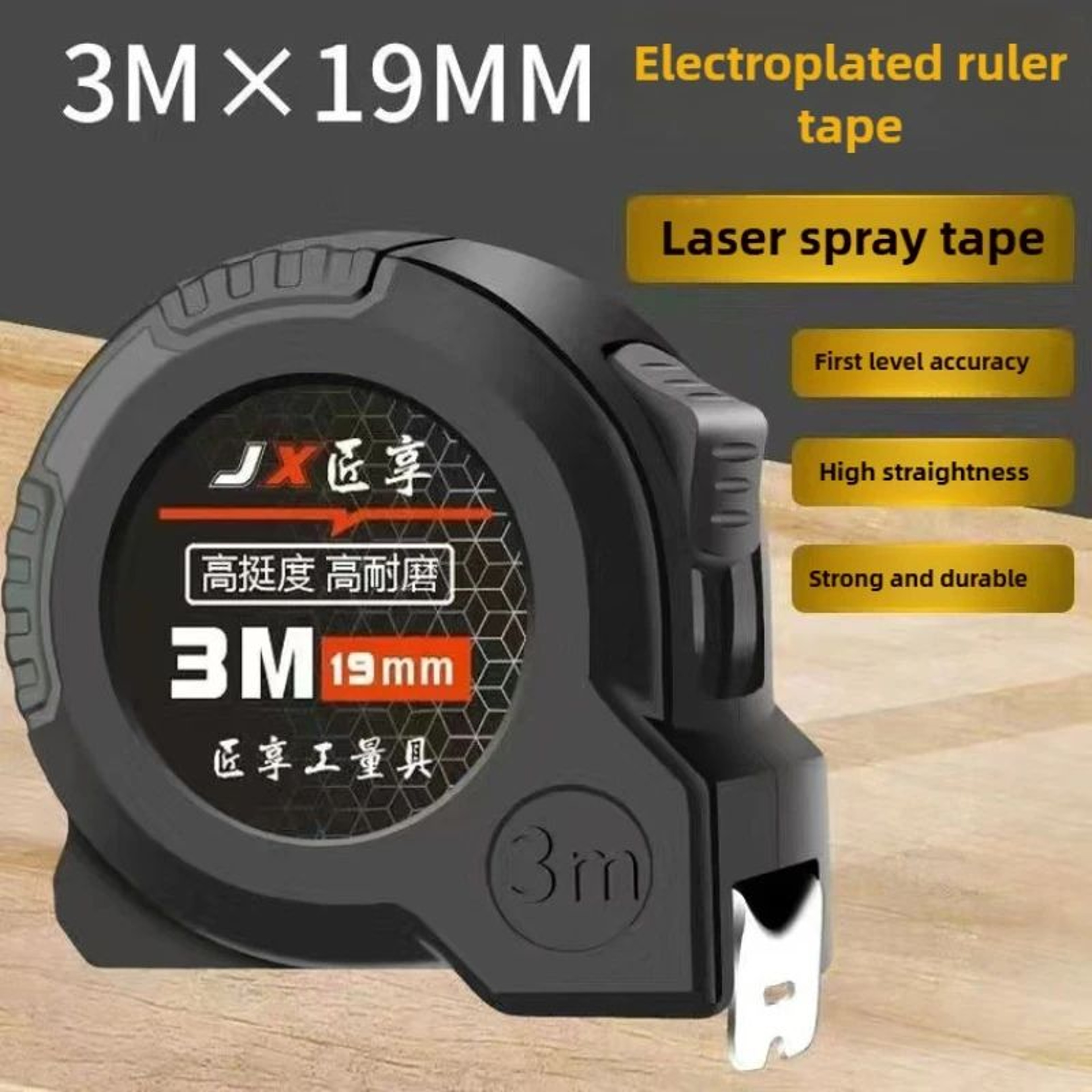 AntiDrop Stainless Steel Tape Measure  HeavyDuty Retractable Measuring Tool For Home DIY Constructi 5