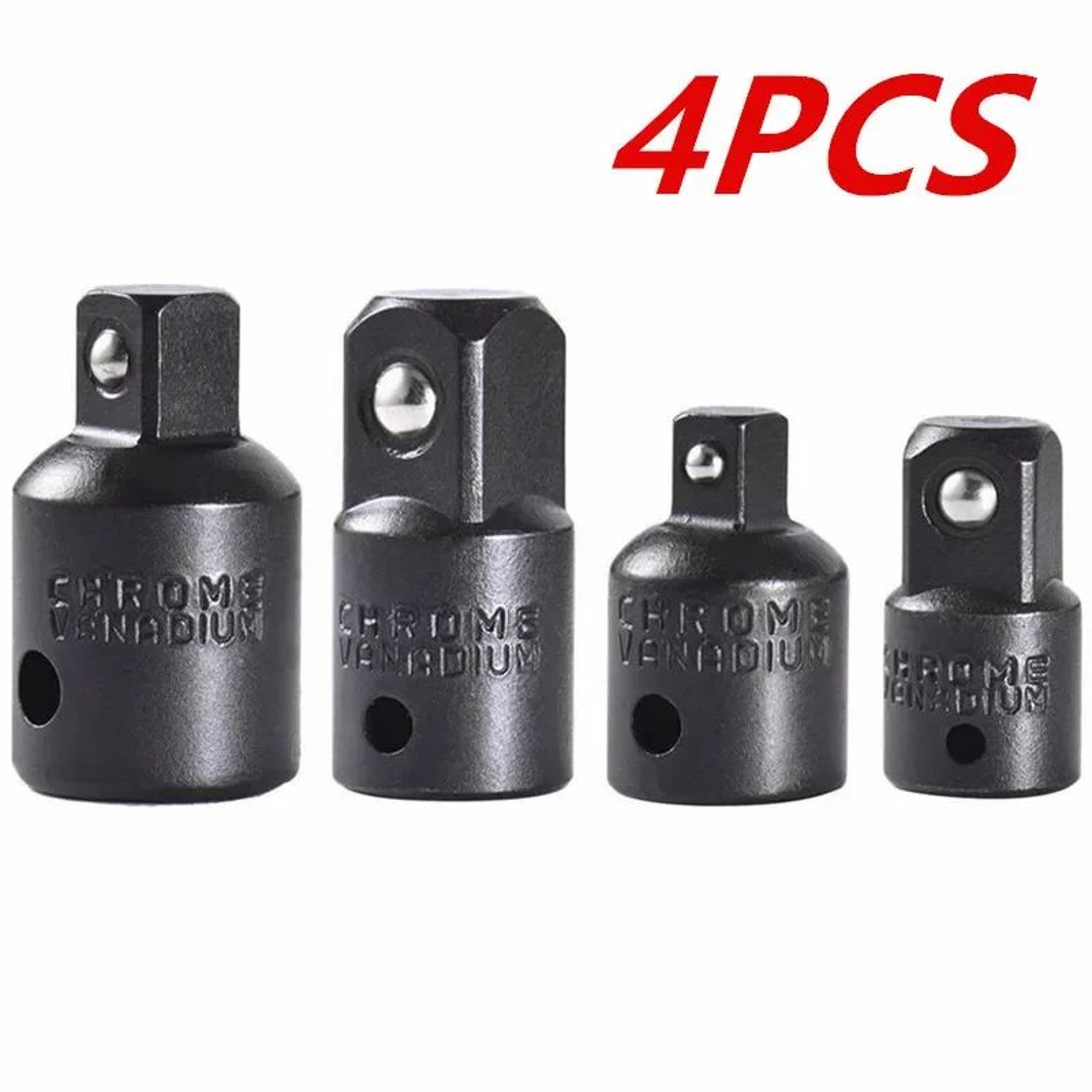 Impact Socket Adapter  Reducer Extension Set  DrilltoSocket Converter For HighSpeed Nut Driving Qui 8