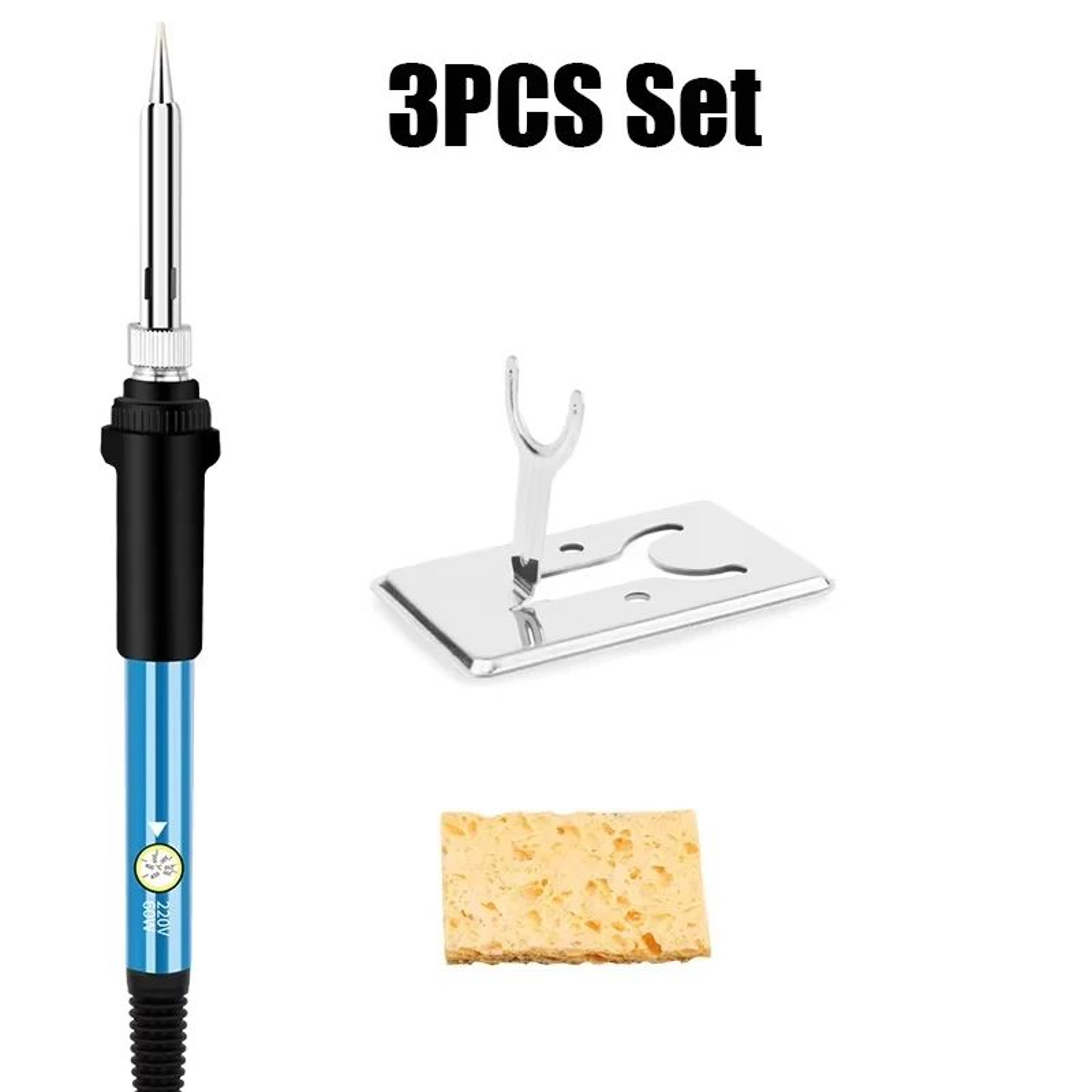 Adjustable Temperature Soldering Iron Kit 60W  110V220V Electric Solder Tool Set For Electronics Re 8