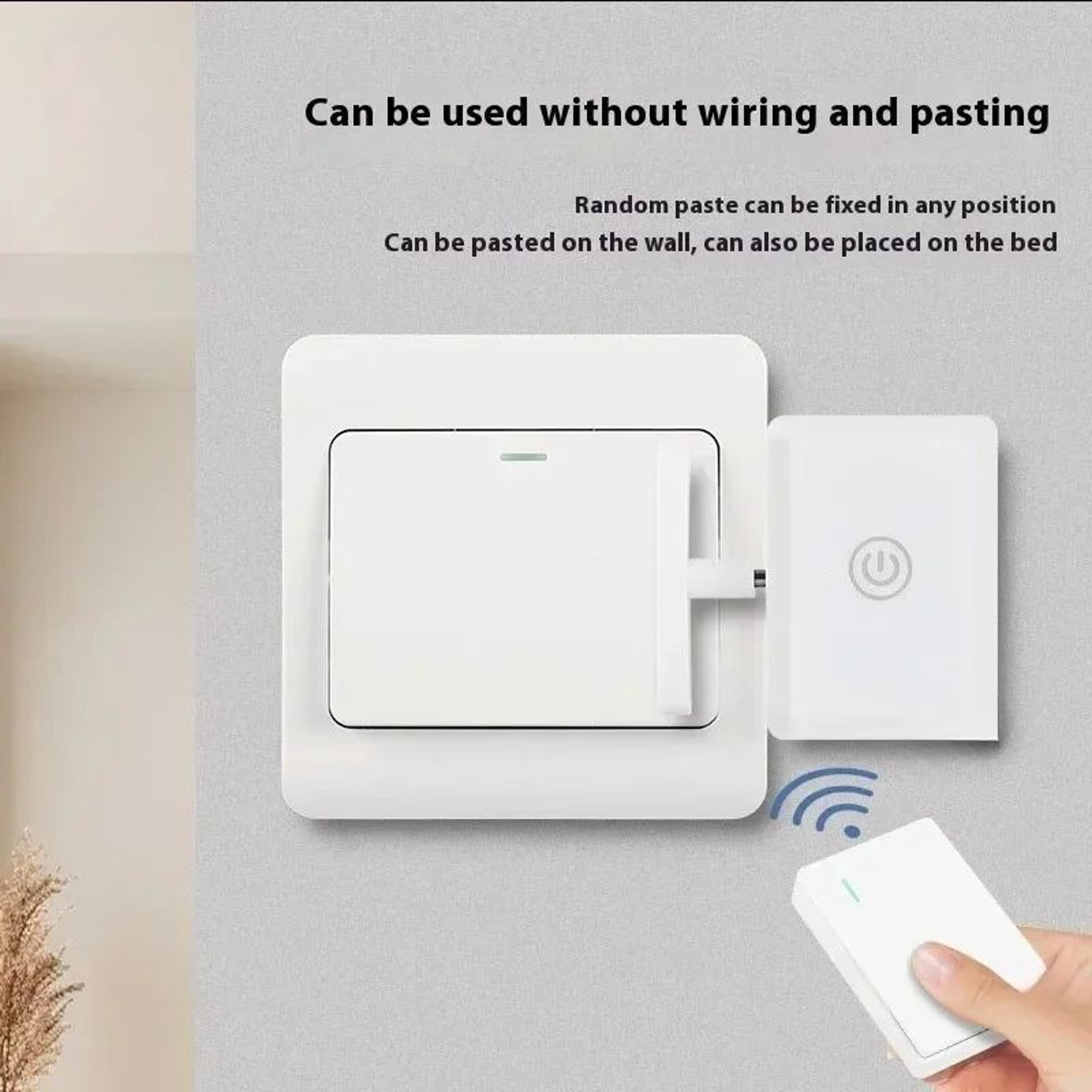 USB Rechargeable Smart Switch Button Pusher  Wireless Remote Control Light Switch Turner For HandsF 0