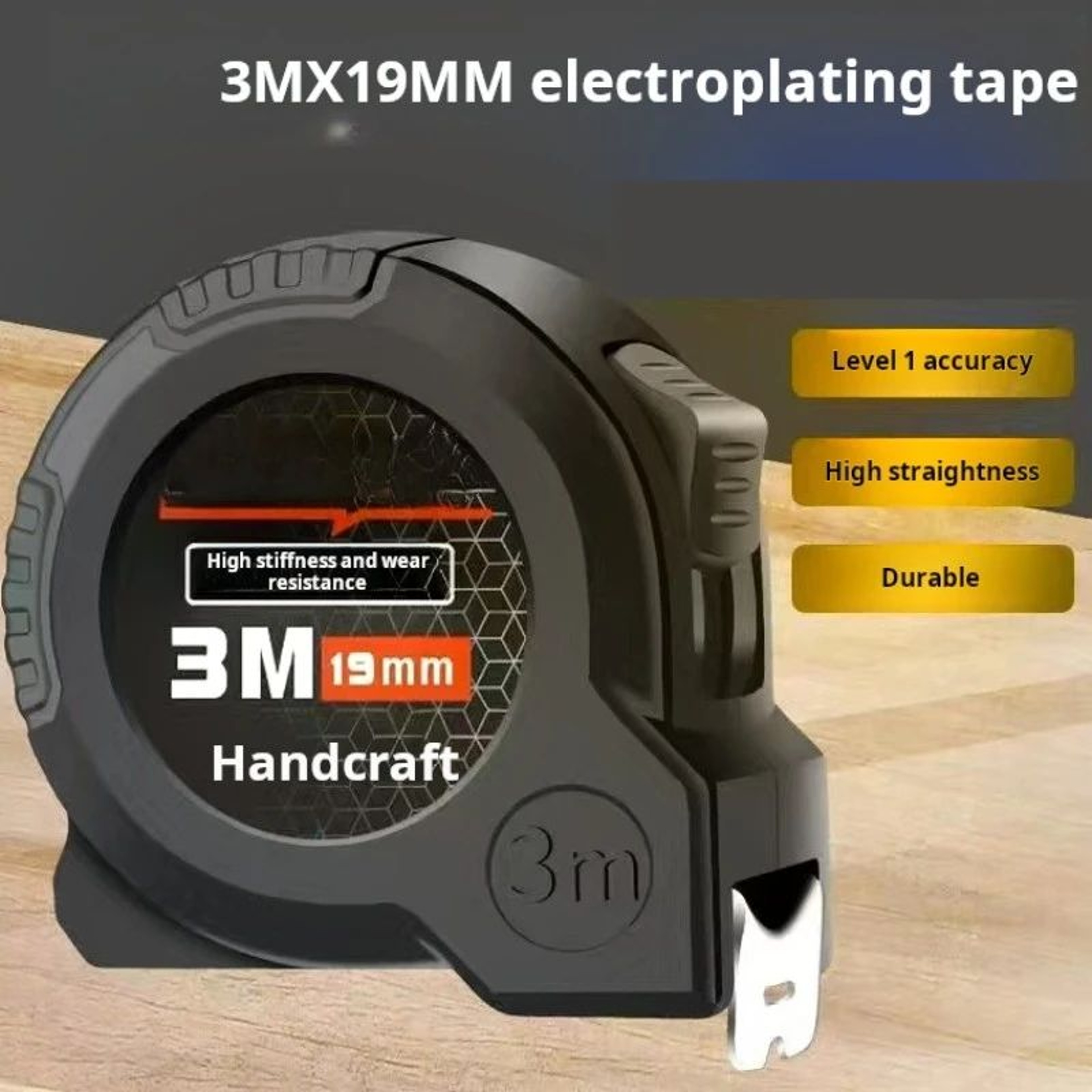 Retractable Steel Tape Measure 3m5m75m10m  Thickened WearResistant Measuring Tape For Home DIY Cons 5