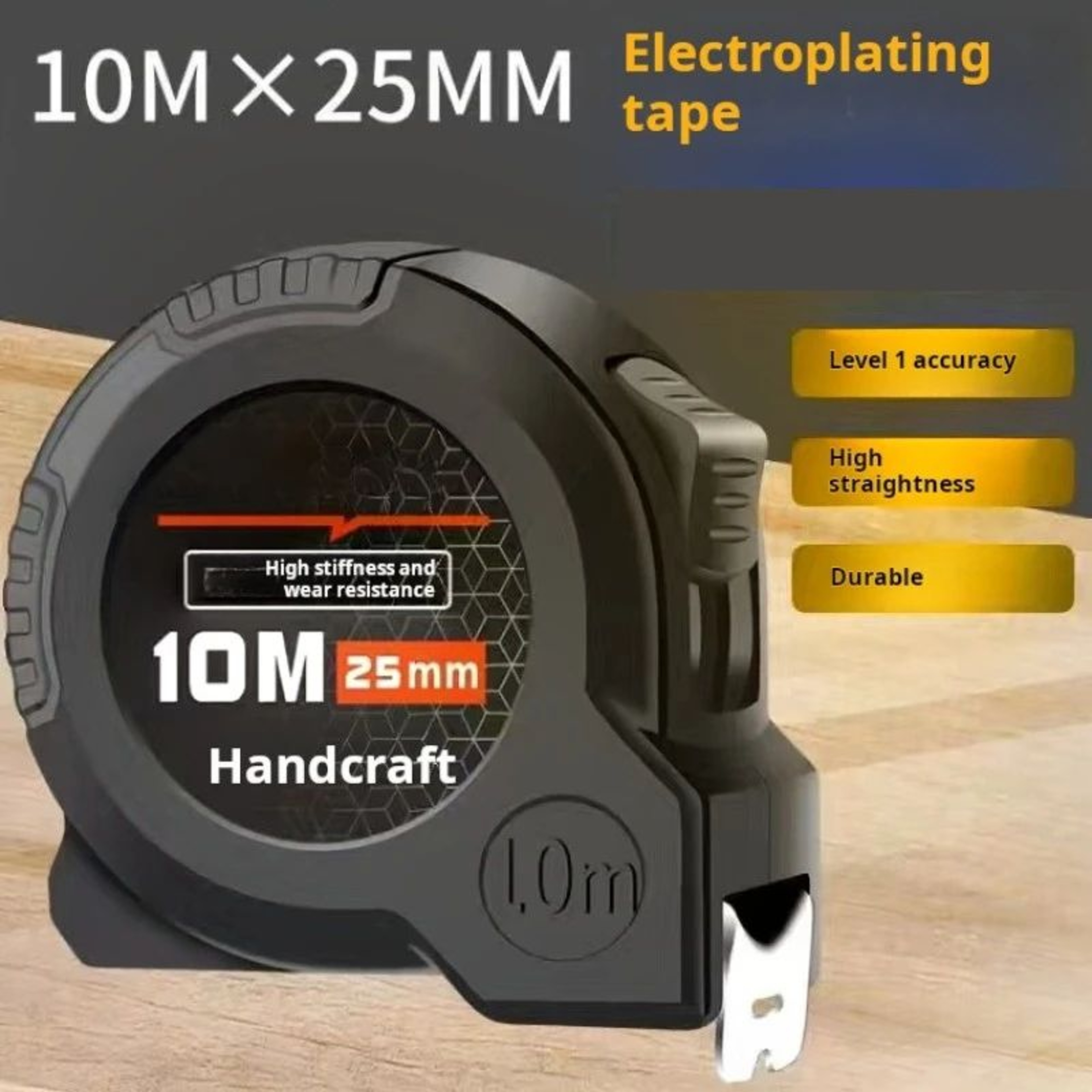 Retractable Steel Tape Measure 3m5m75m10m  Thickened WearResistant Measuring Tape For Home DIY Cons 8