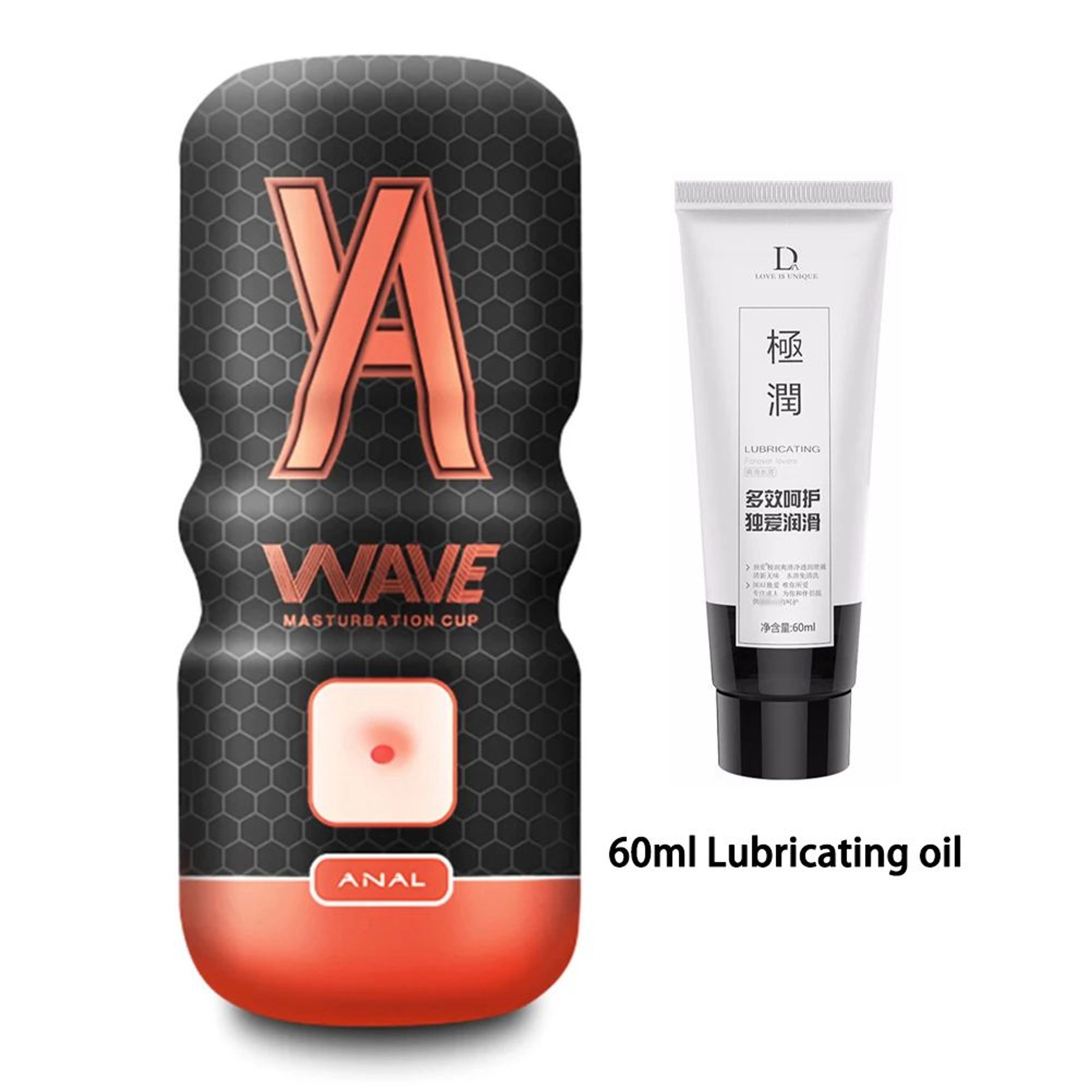 Powerful Suction Realistic Male Masturbator Cup  Textured Soft Silicone Stroker Sleeve Massager For 6