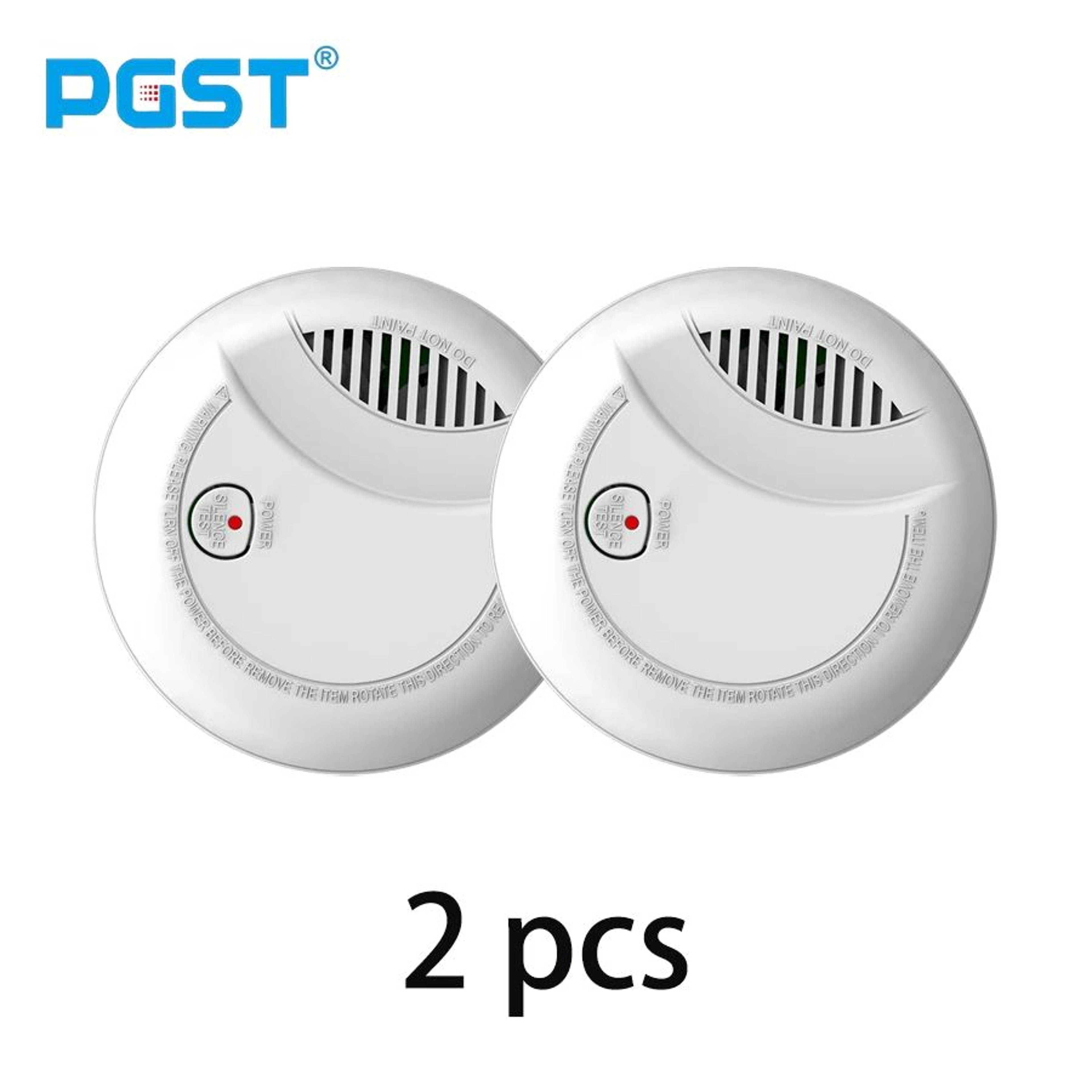 10Year Battery Photoelectric Smoke Detector  LongLife Fire Alarm Sensor For Home Security  Fast War 6