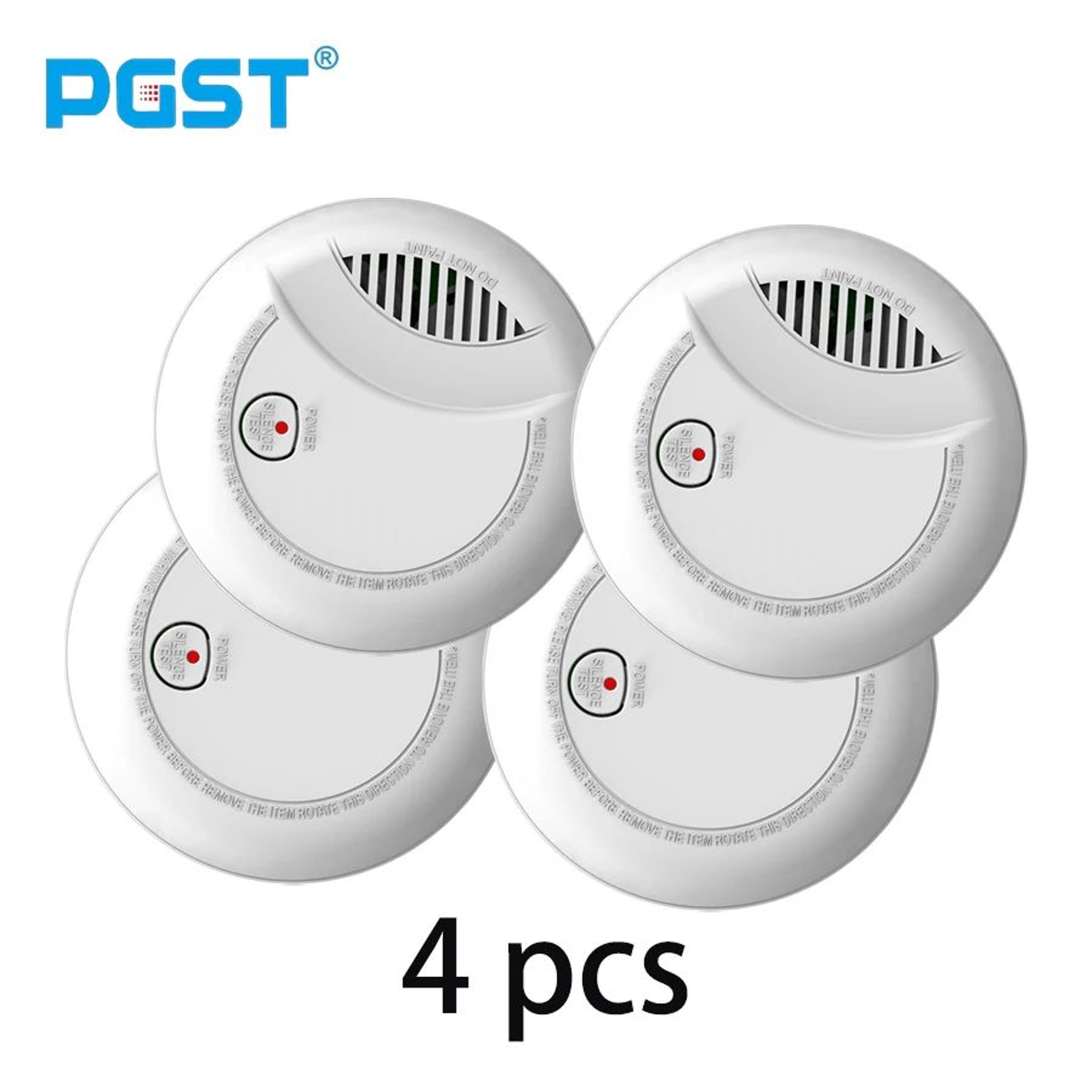 10Year Battery Photoelectric Smoke Detector  LongLife Fire Alarm Sensor For Home Security  Fast War 8