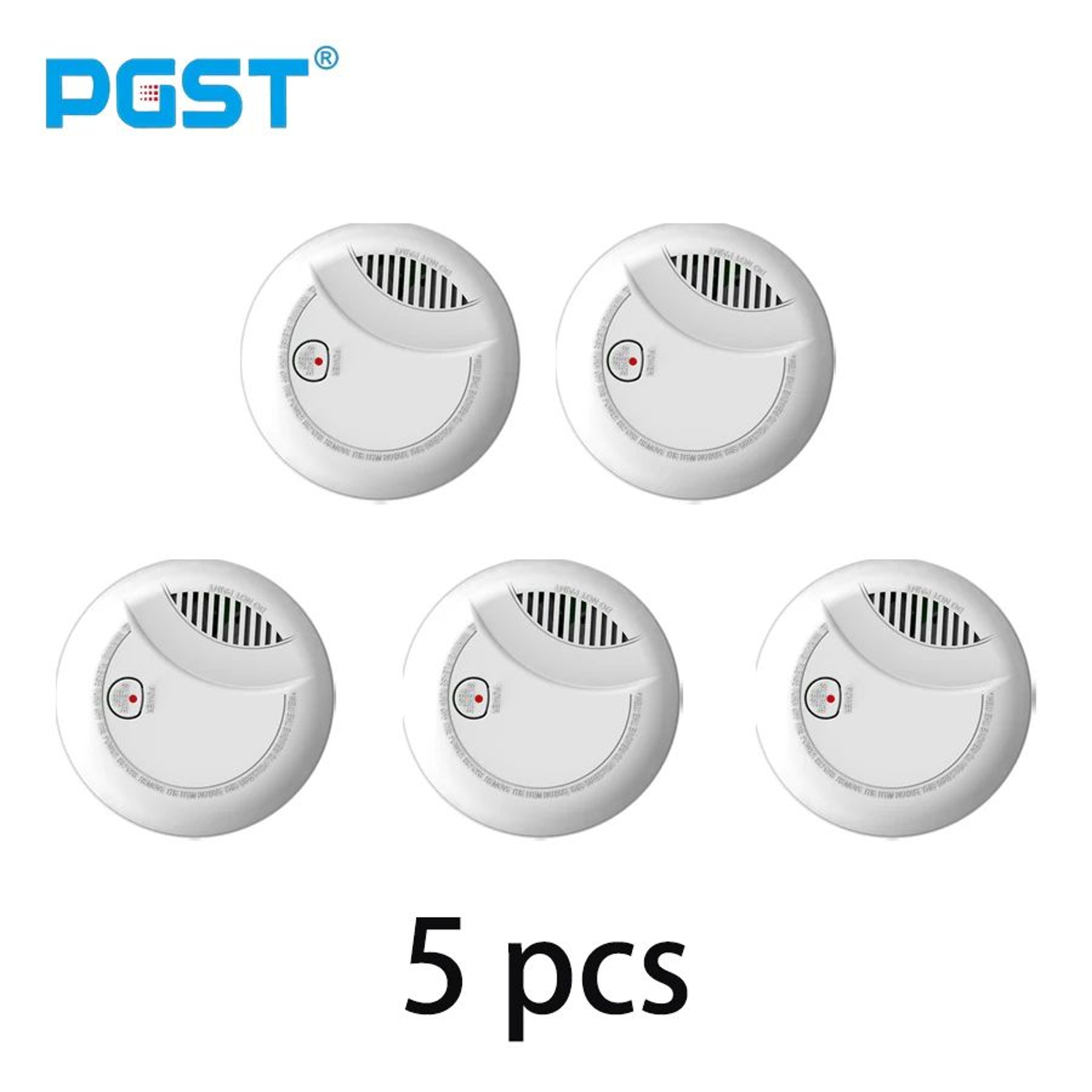 10Year Battery Photoelectric Smoke Detector  LongLife Fire Alarm Sensor For Home Security  Fast War 9