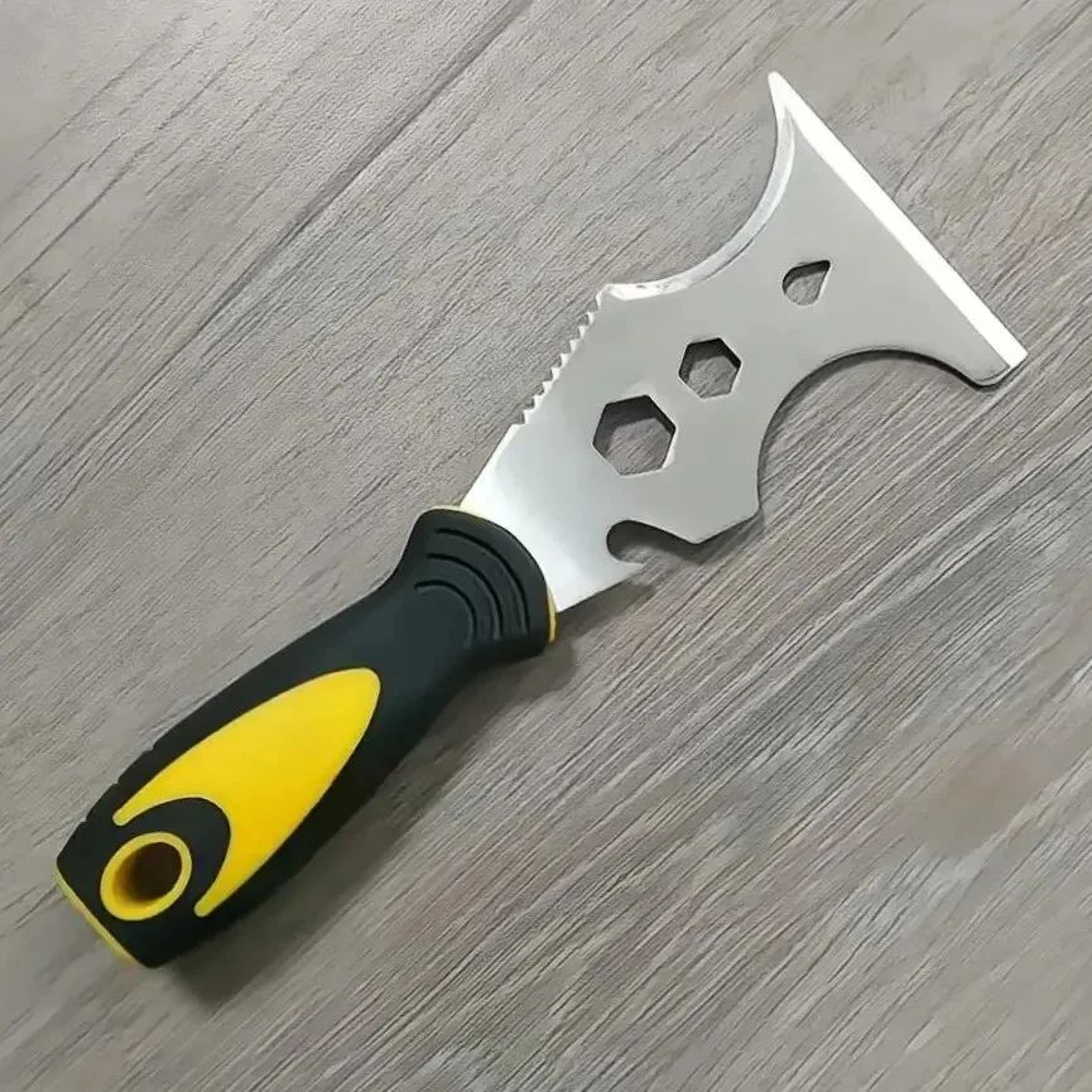 15in1 Stainless Steel Putty Knife  Paint Scraper Tool  MultiUse Wallpaper Remover Spackle Knife  Co 0