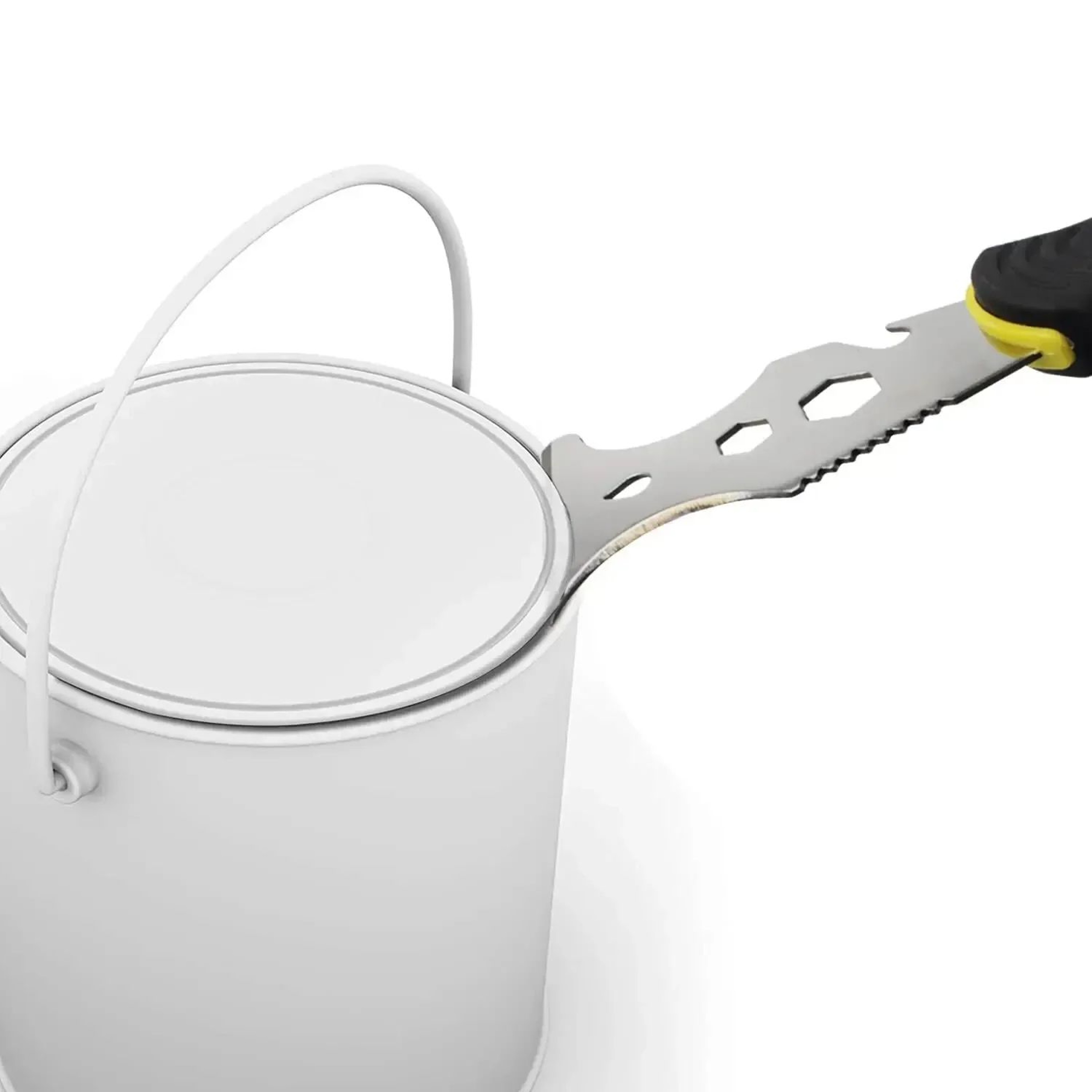 15in1 Stainless Steel Putty Knife  Paint Scraper Tool  MultiUse Wallpaper Remover Spackle Knife  Co 5