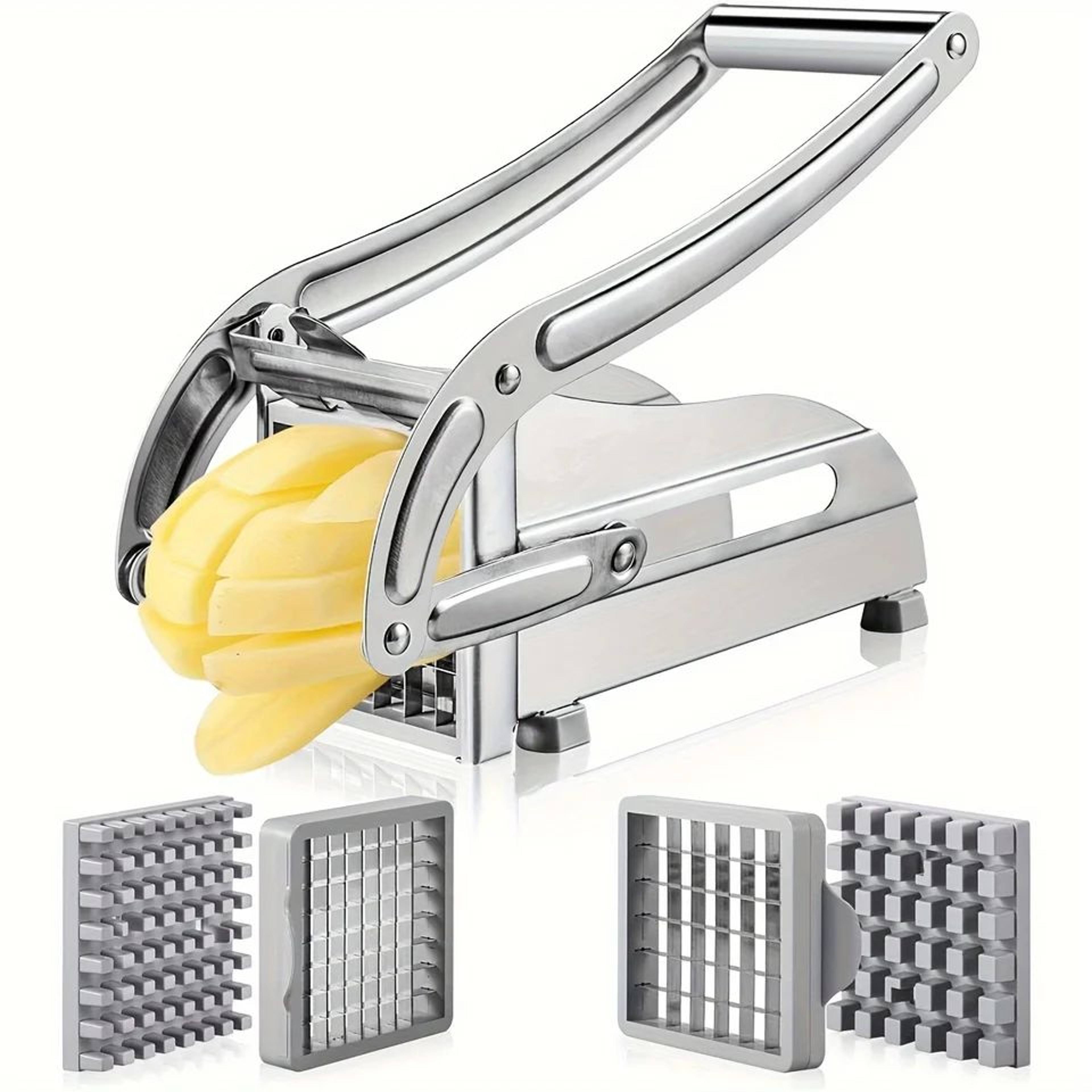 Stainless Steel Vegetable Cutter  French Fry Slicer  Potato Chopper Cutting Machine For Fast Kitche 4