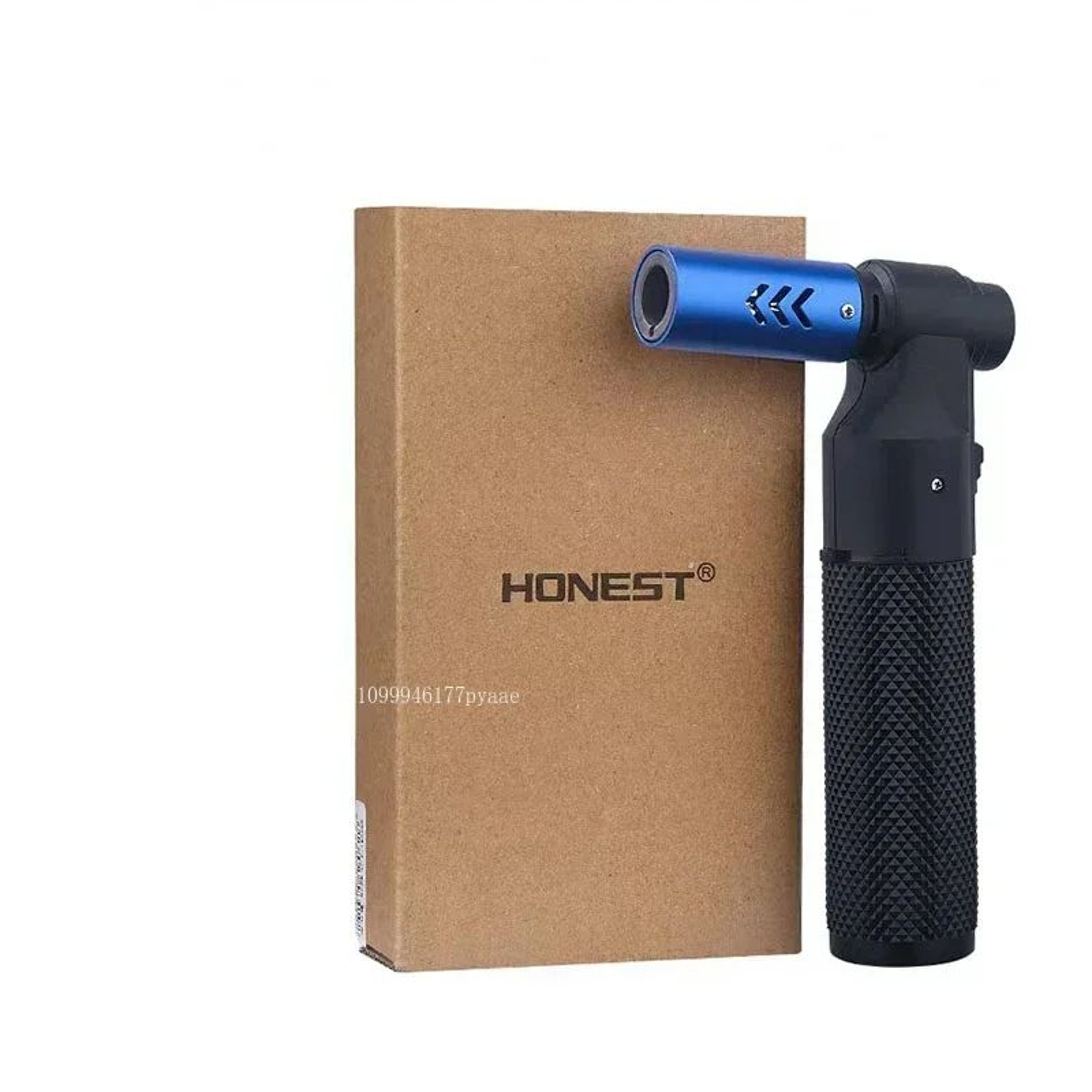 HONEST Windproof Jet Flame Butane Lighter  Metal Torch For Cigars BBQ Kitchen Outdoor Camping  Jewe 10