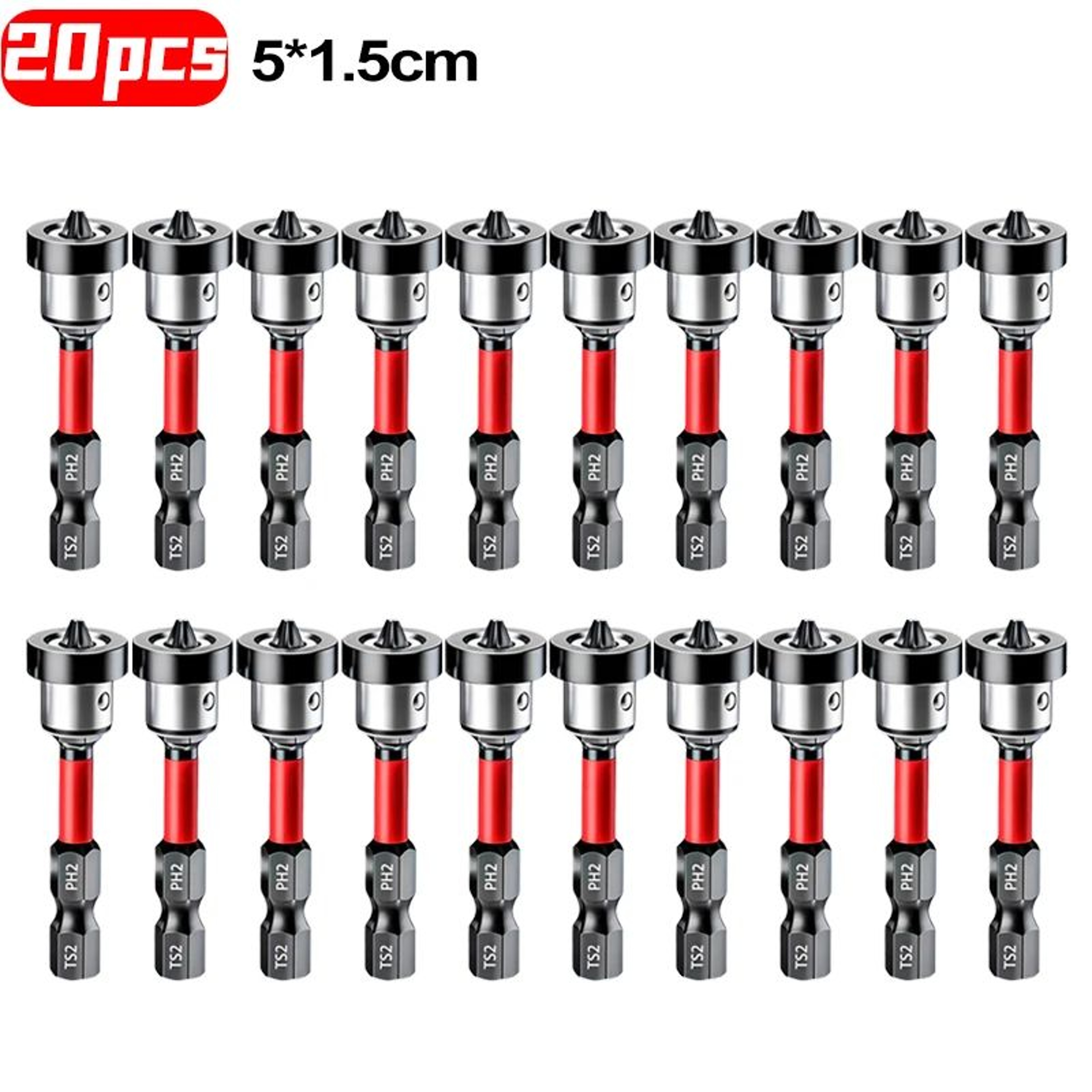 Magnetic Positioning Drywall Screwdriver Bit  S2 Steel Locator Bit For Plasterboard Gypsum Board Sc 9