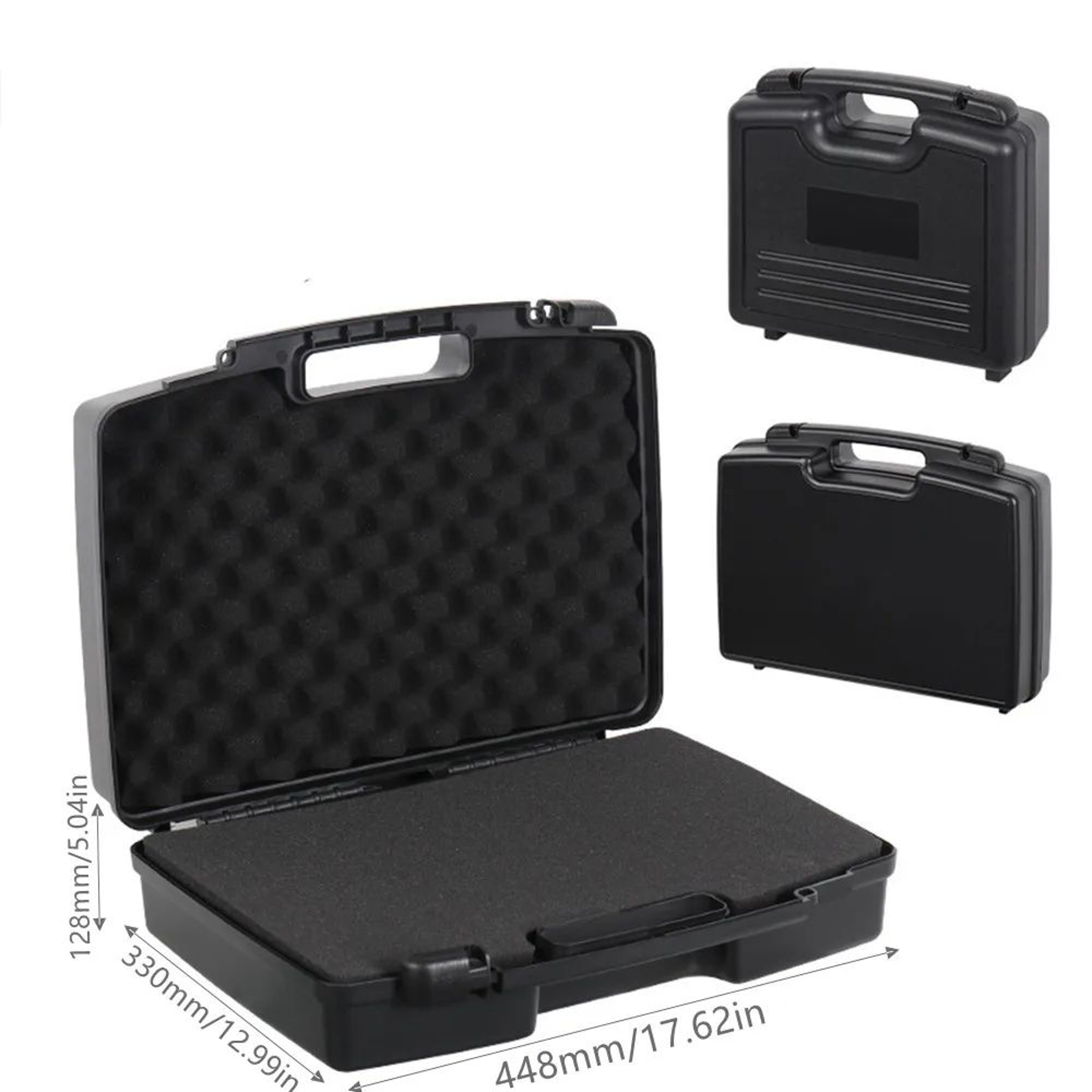 Portable Multifunction Plastic Tool Box Case  Protective Storage For Instruments Notebook Outdoor G 0