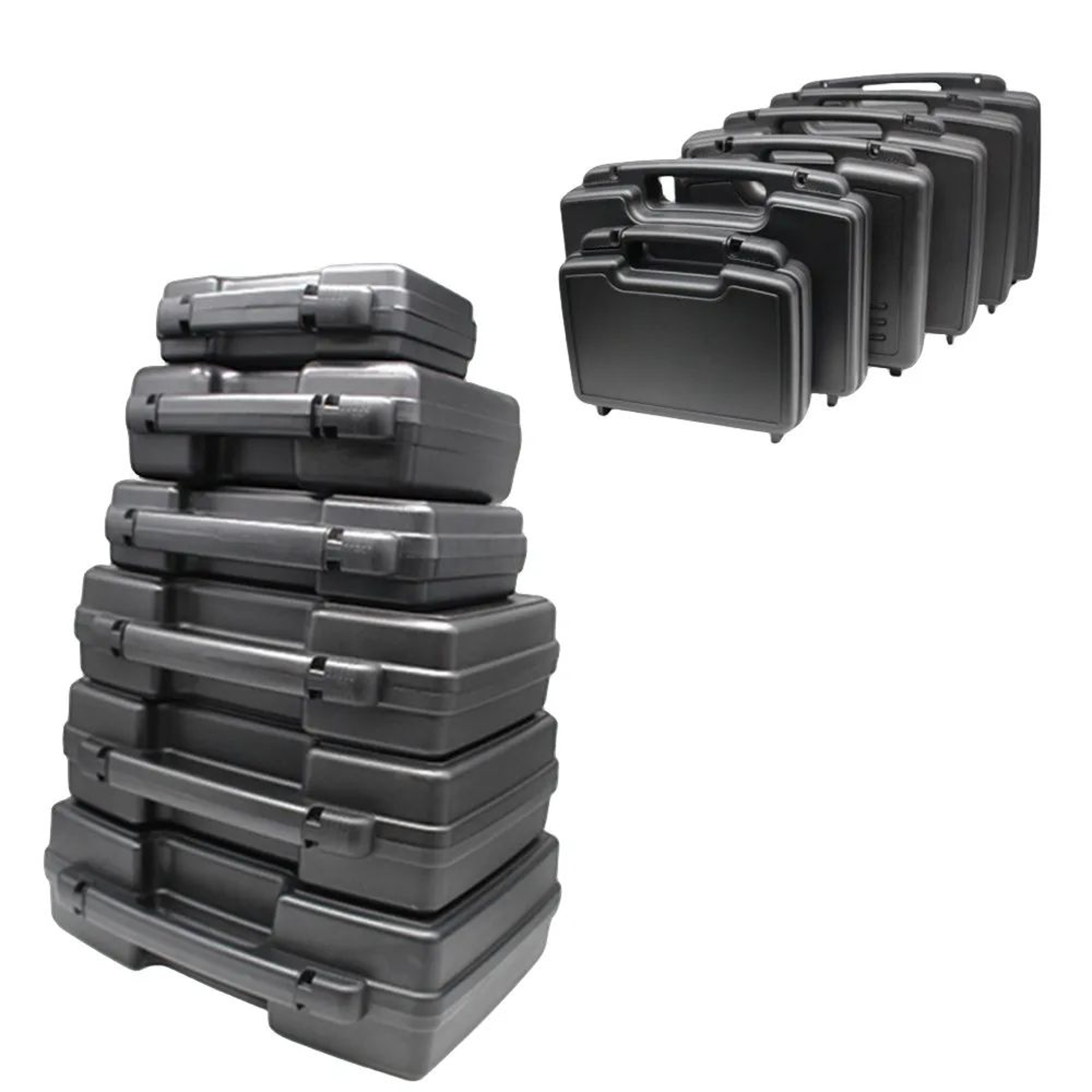 Portable Multifunction Plastic Tool Box Case  Protective Storage For Instruments Notebook Outdoor G 1