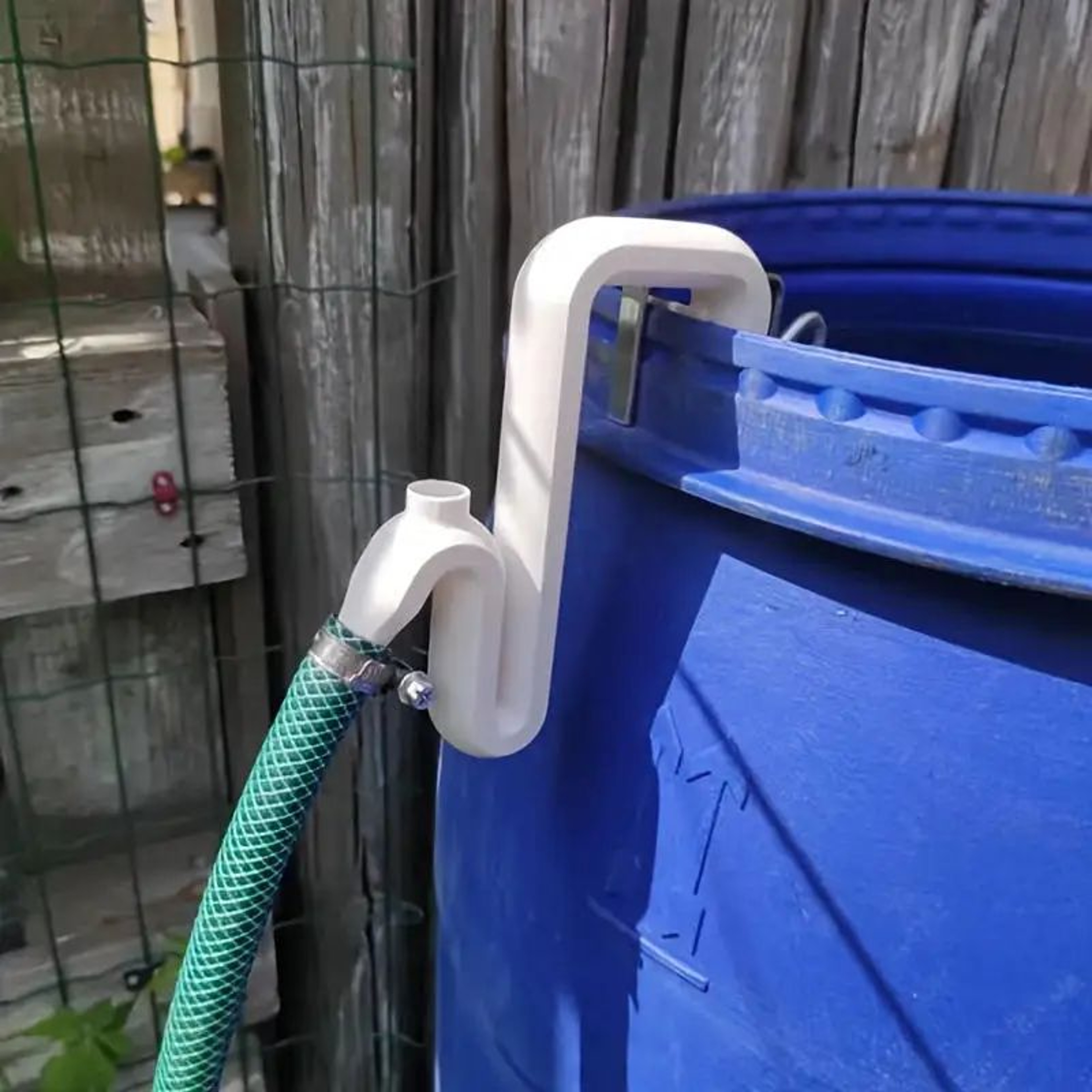 SelfPriming Siphon Hose Overflow Pipe NoDrill Auto Drain  Fill Tool For Rainwater Tanks Barrels  Co 5