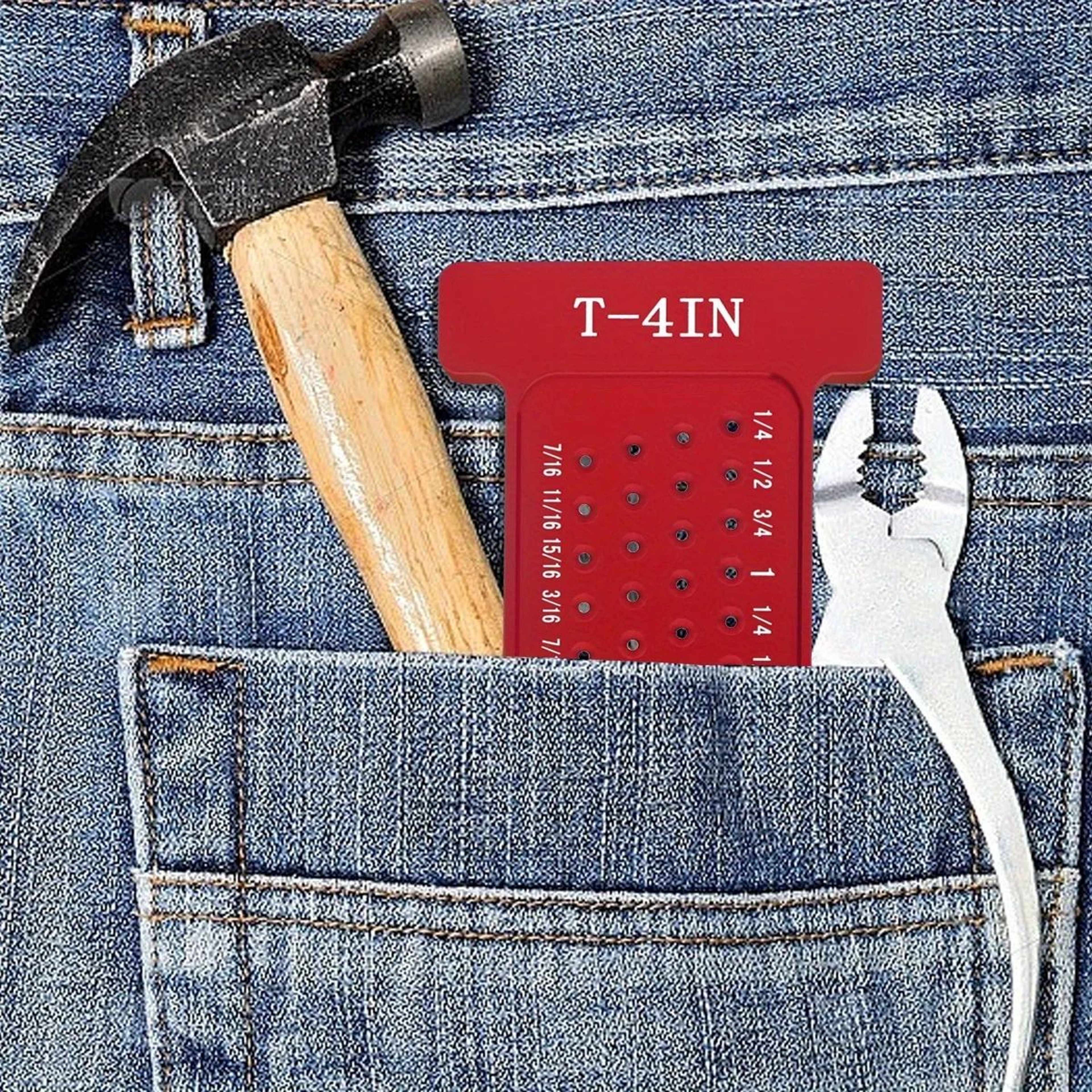 Aluminum Woodworking TSquare Ruler With Scribe  Protractor  MetricInch Layout Gauge For Precise Mar 5