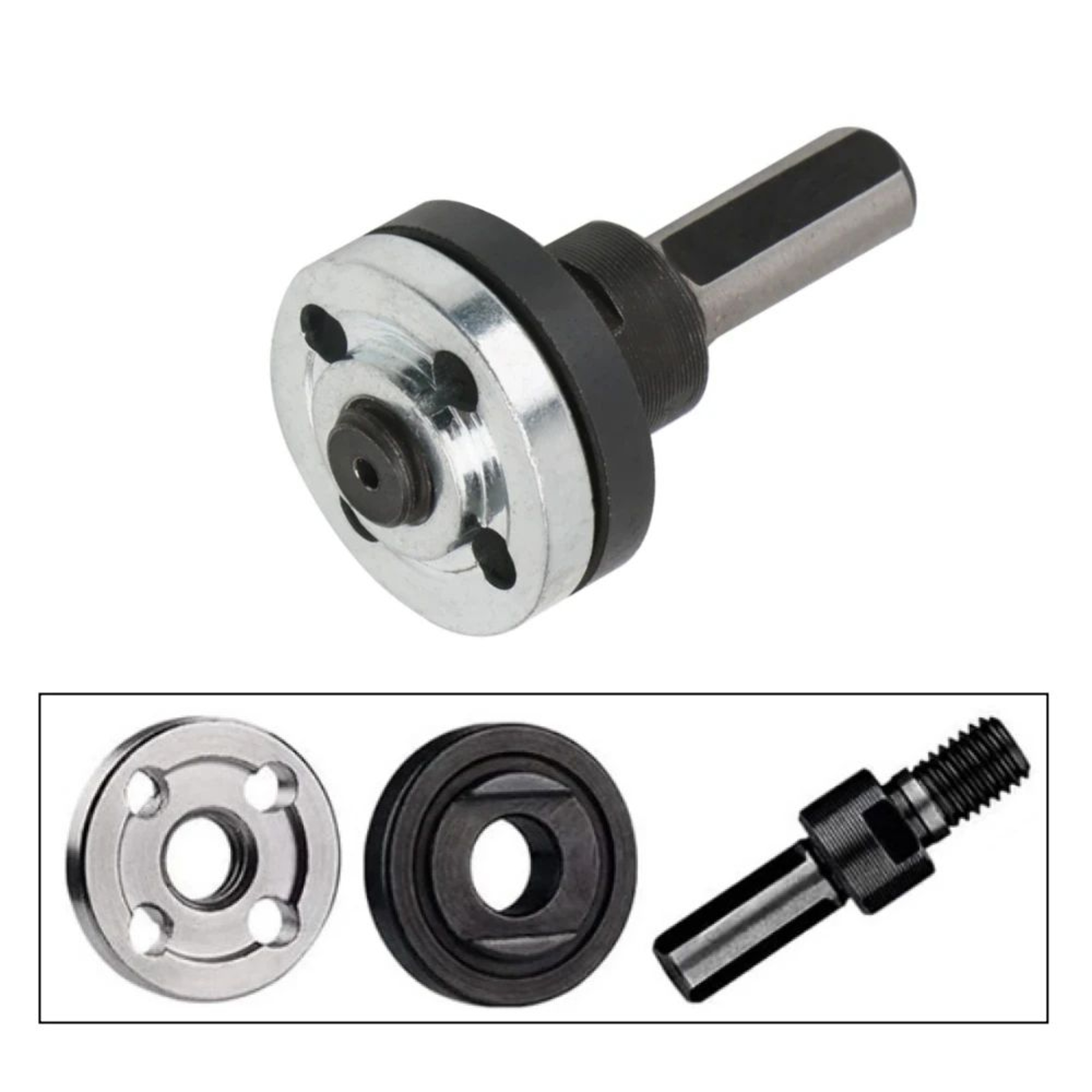 38 Inches Drill To Angle Grinder Adapter Rod With Handle  Cutting  Polishing Conversion Tool For Me 7