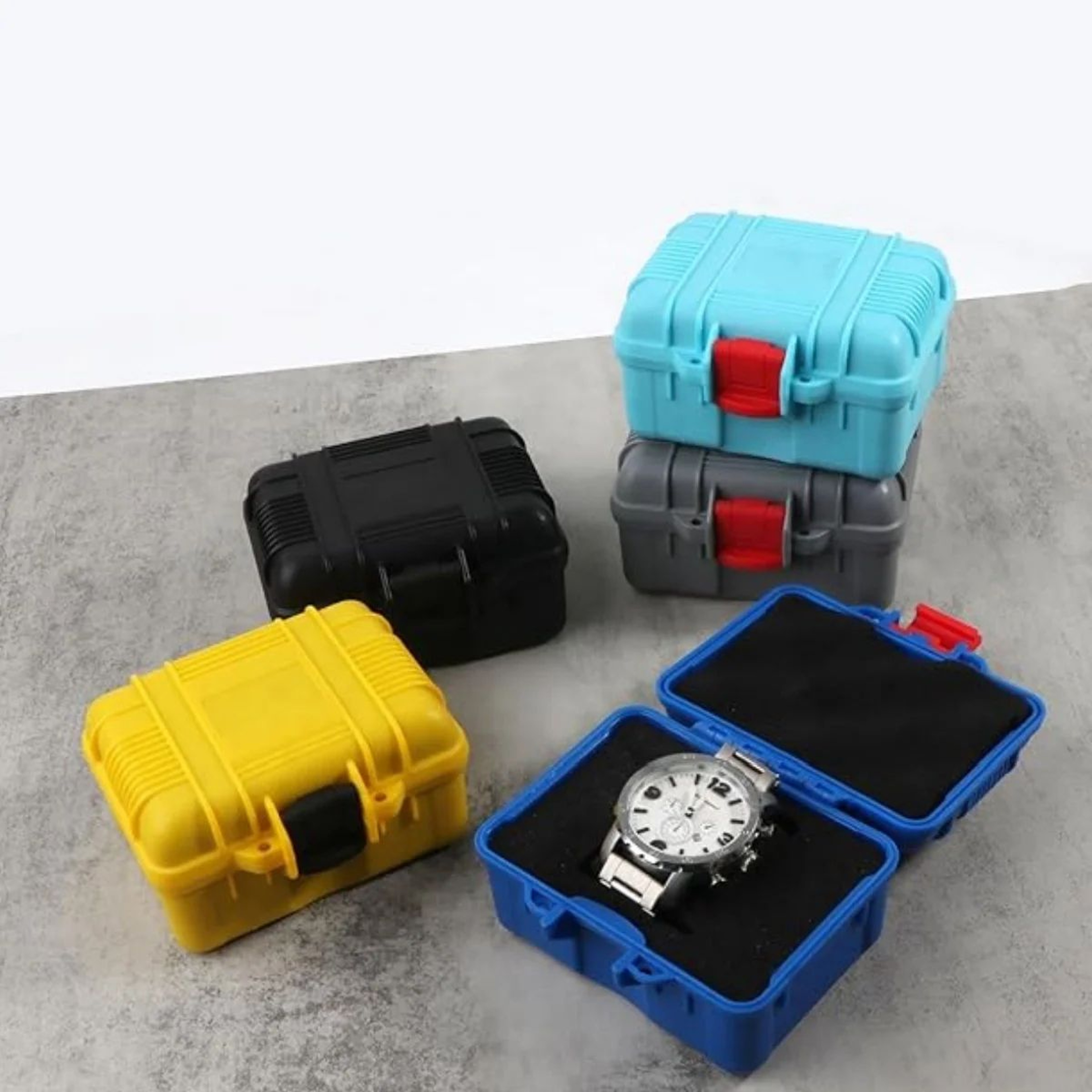 Portable PP Small Parts Storage Case With Cotton Padding  MoistureProof Protective Organizer Box Fo 5