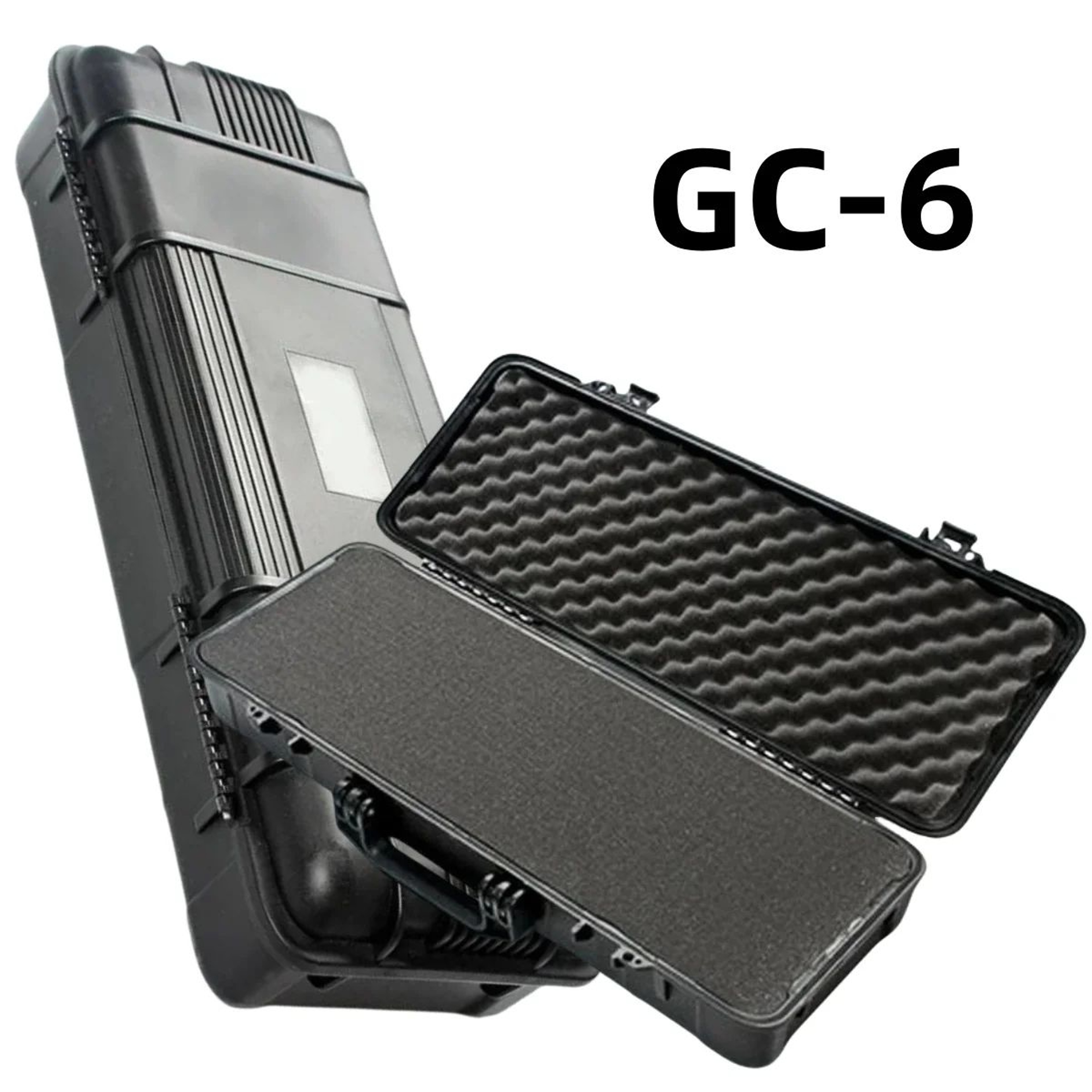 Waterproof Shockproof Hard Carry Case With Foam Sponge  Protective Organizer Box For Camera Instrum 0
