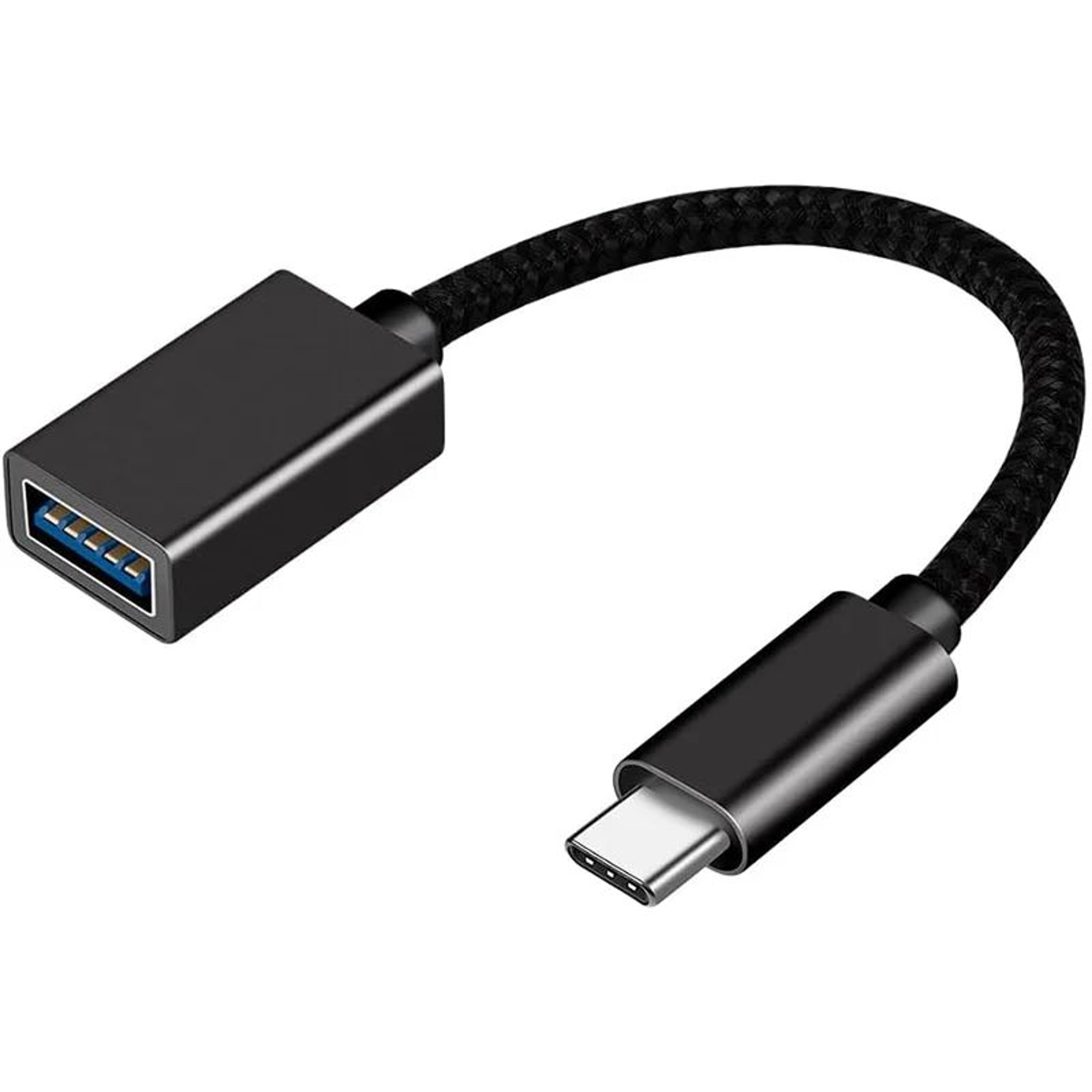 USB To USBC OTG Adapter Cable  Type C Converter Connector For Xiaomi Samsung S20 Huawei  MacBook Pr 0