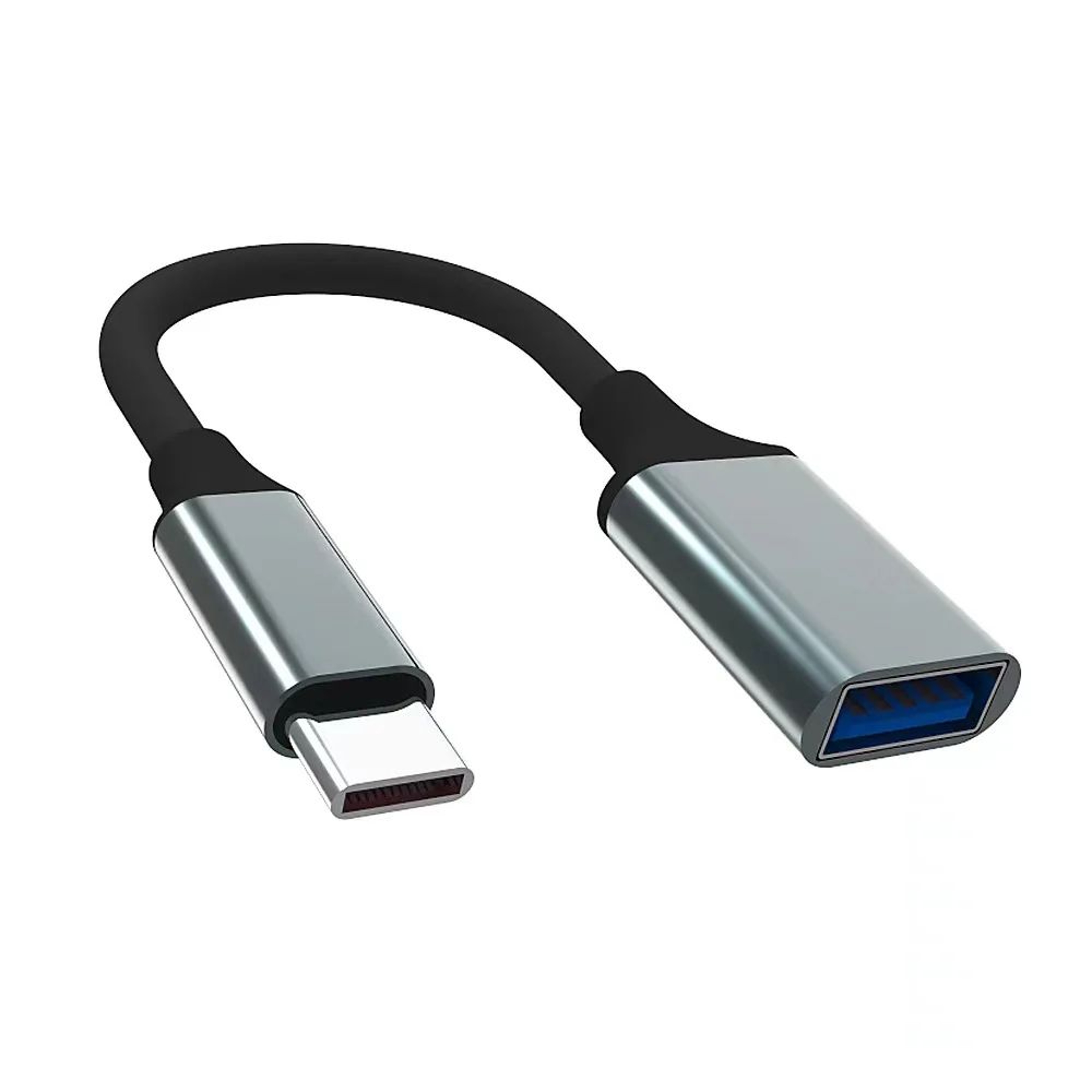 USB To USBC OTG Adapter Cable  Type C Converter For Xiaomi Samsung S20 Huawei  MacBook Pro Data Tra 8