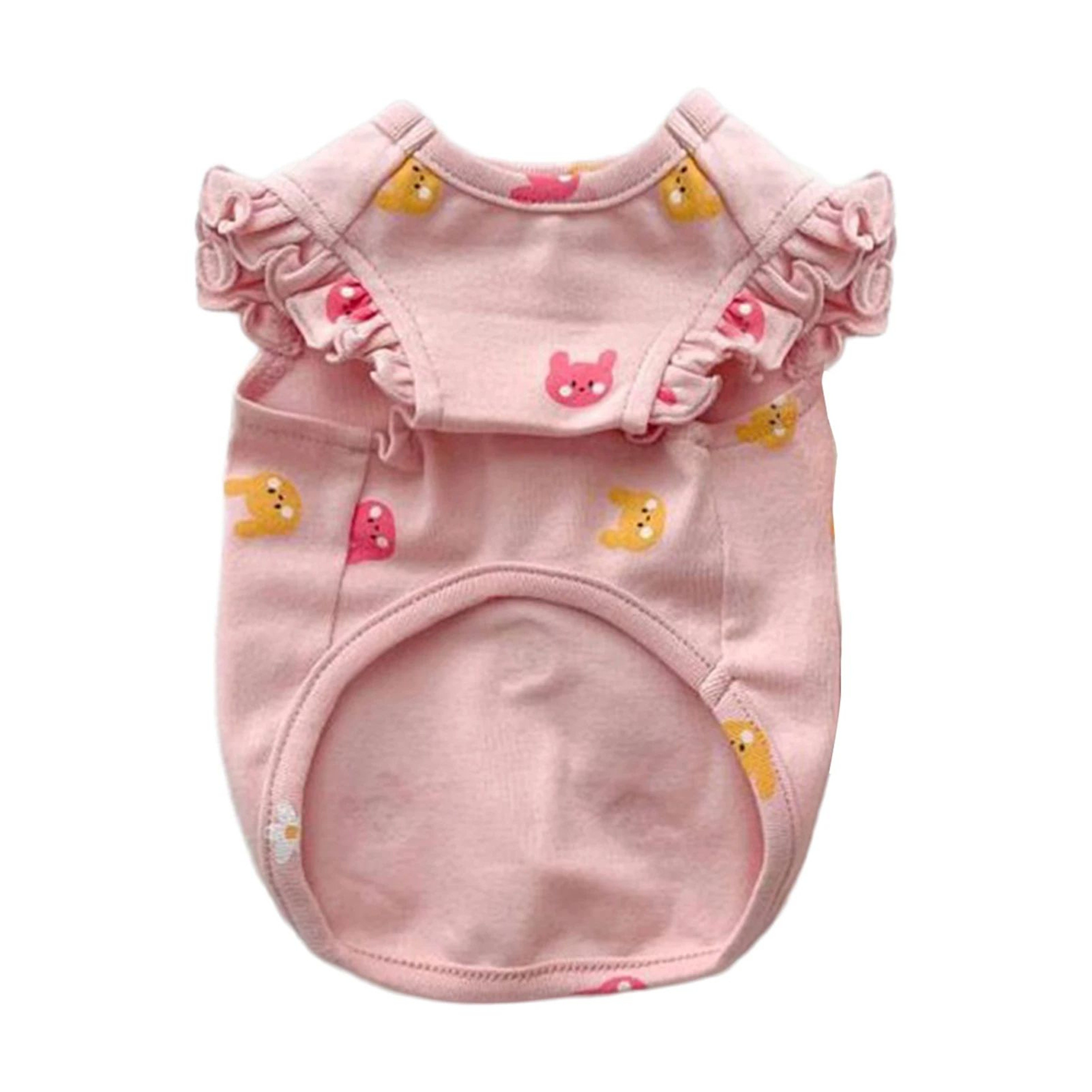 Small Dog  Cat Tank Top Vest  Sleeveless TwoLeg Pet Shirt  Machine Washable Puppy  Kitten Clothes F 6