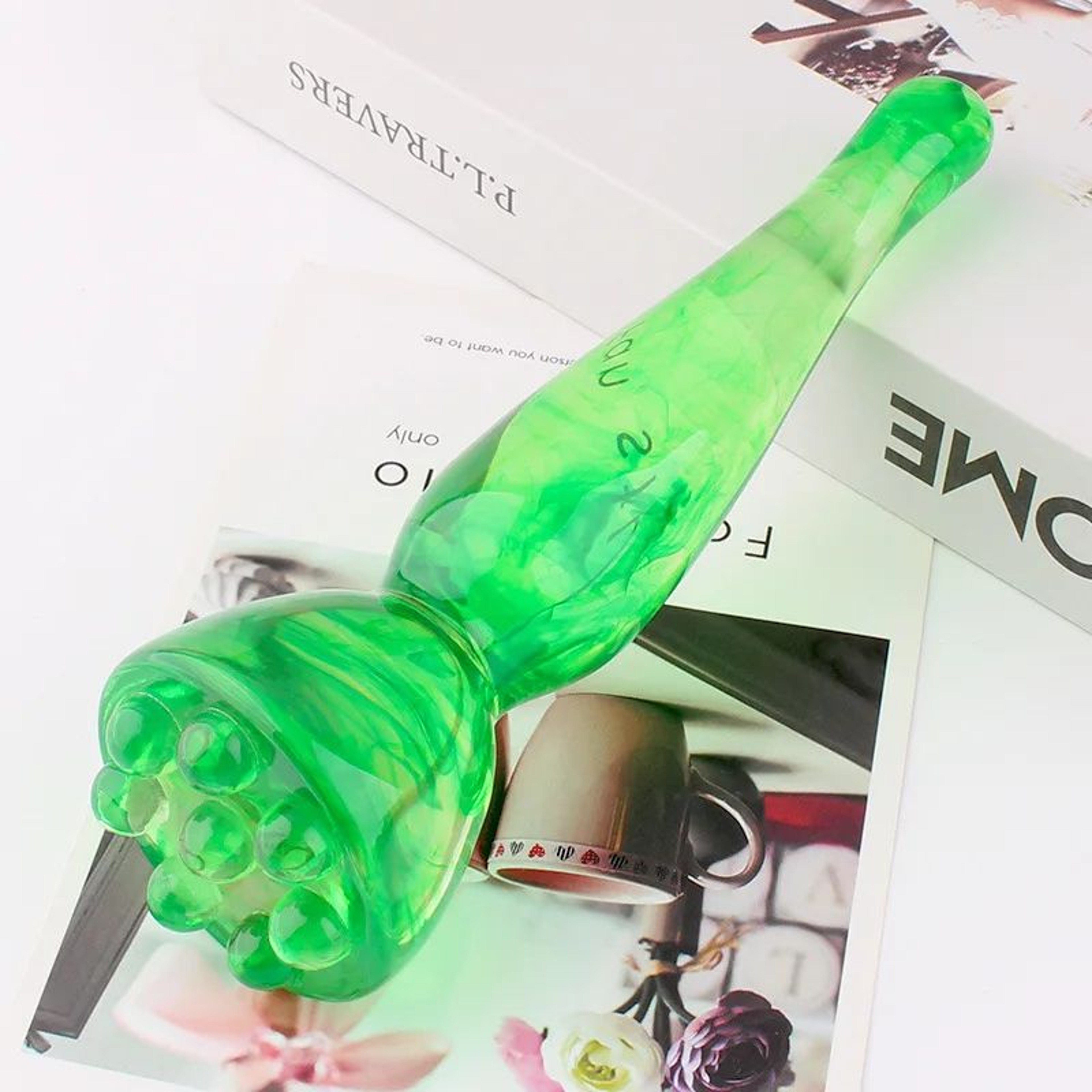 Lotus Seedpod Gua Sha Face Massage Tool  Resin Facial Lifting Stick For Sculpting Dark Spot Care  S 5