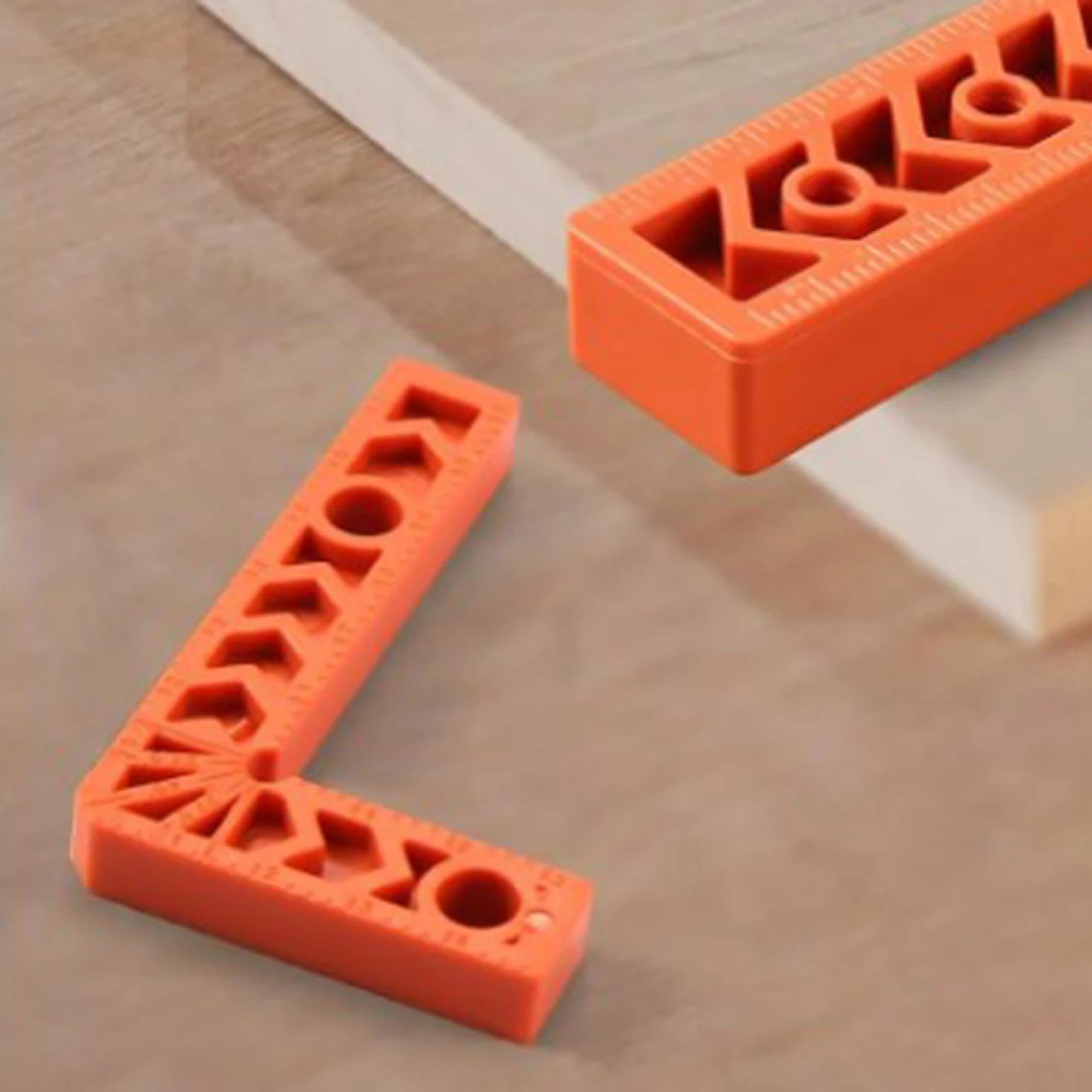 90 Right Angle Clamp Set  LType Positioning Square Ruler For Woodworking Cabinet Box Frame Splicing 5