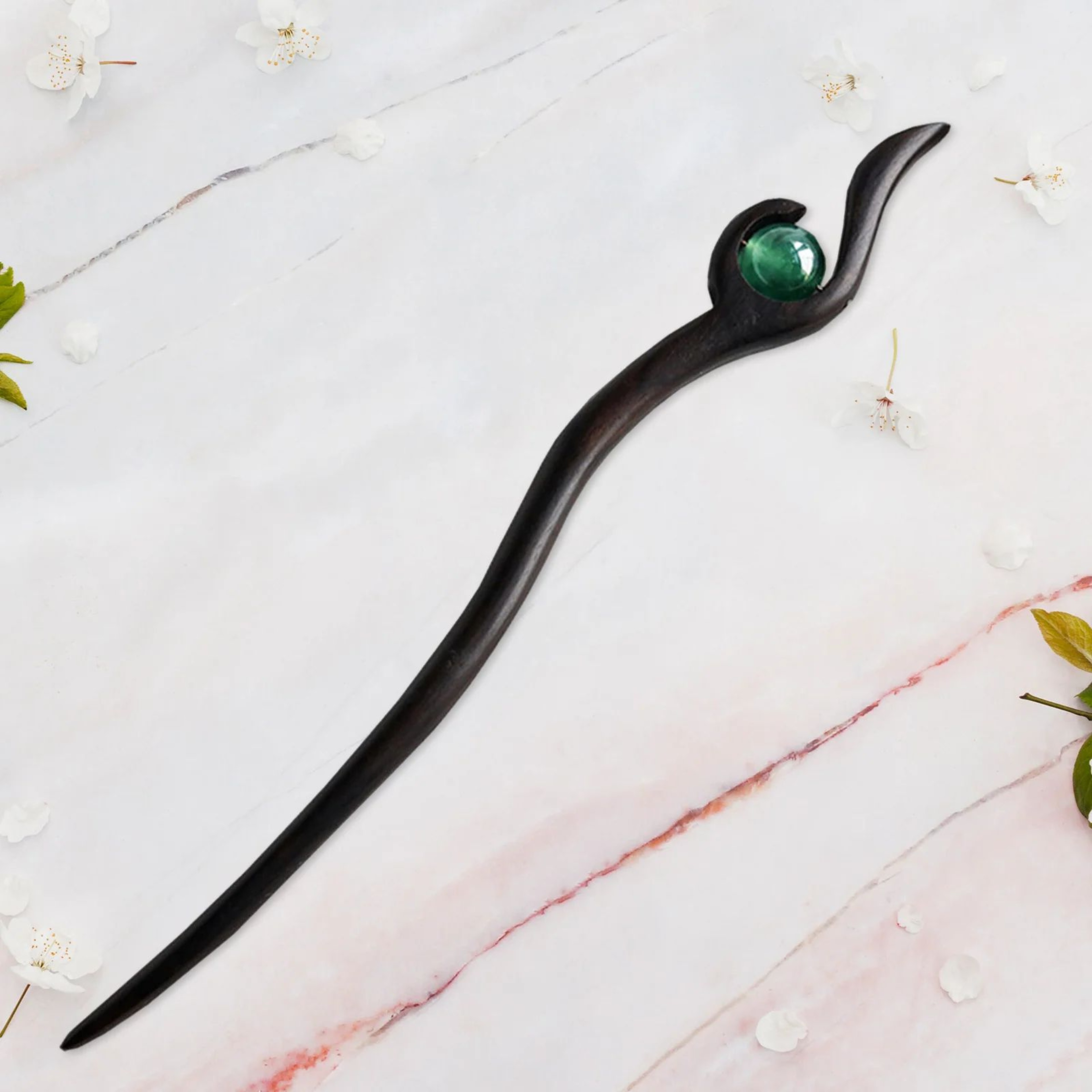 Vintage Wooden Hair Stick Chinese Style Hairpin For Women  Girls  Elegant DIY Bun  Updo Hairstick 1