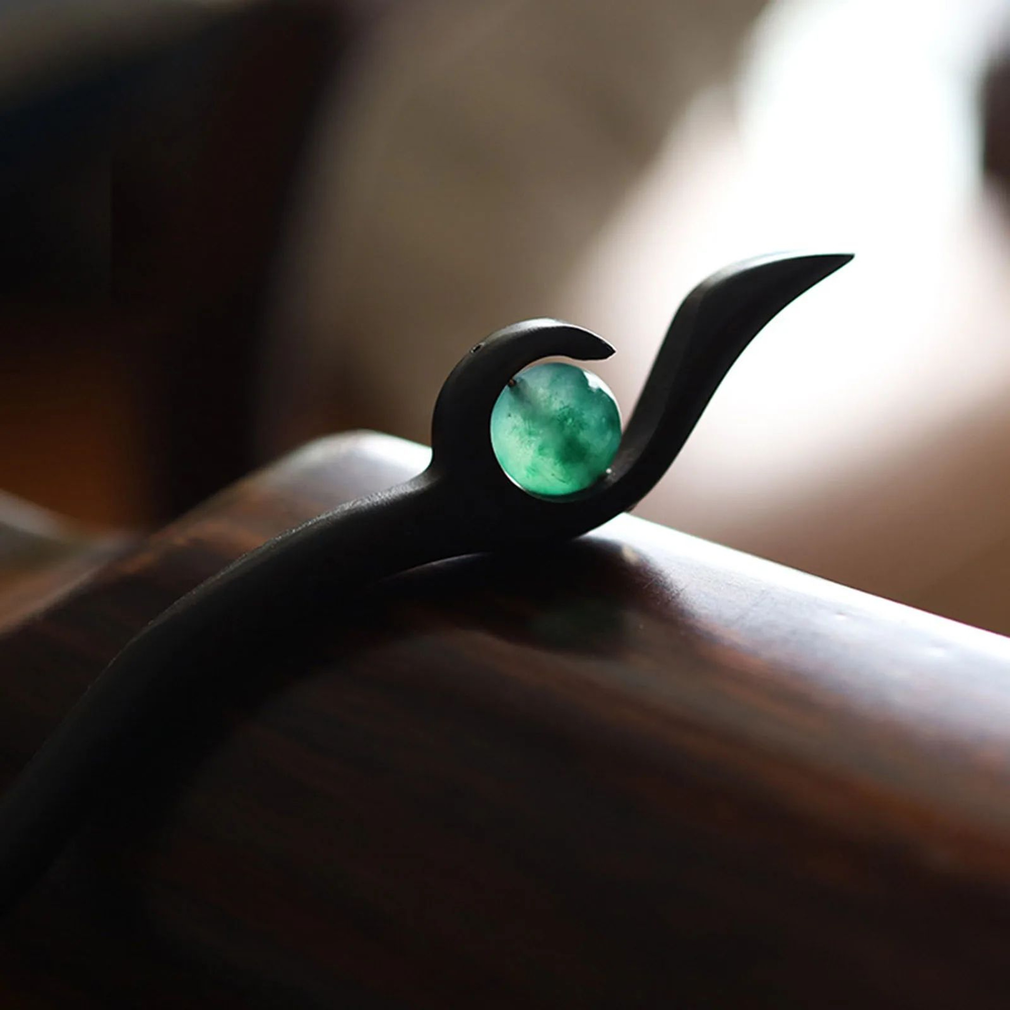 Vintage Wooden Hair Stick Chinese Style Hairpin For Women  Girls  Elegant DIY Bun  Updo Hairstick 4
