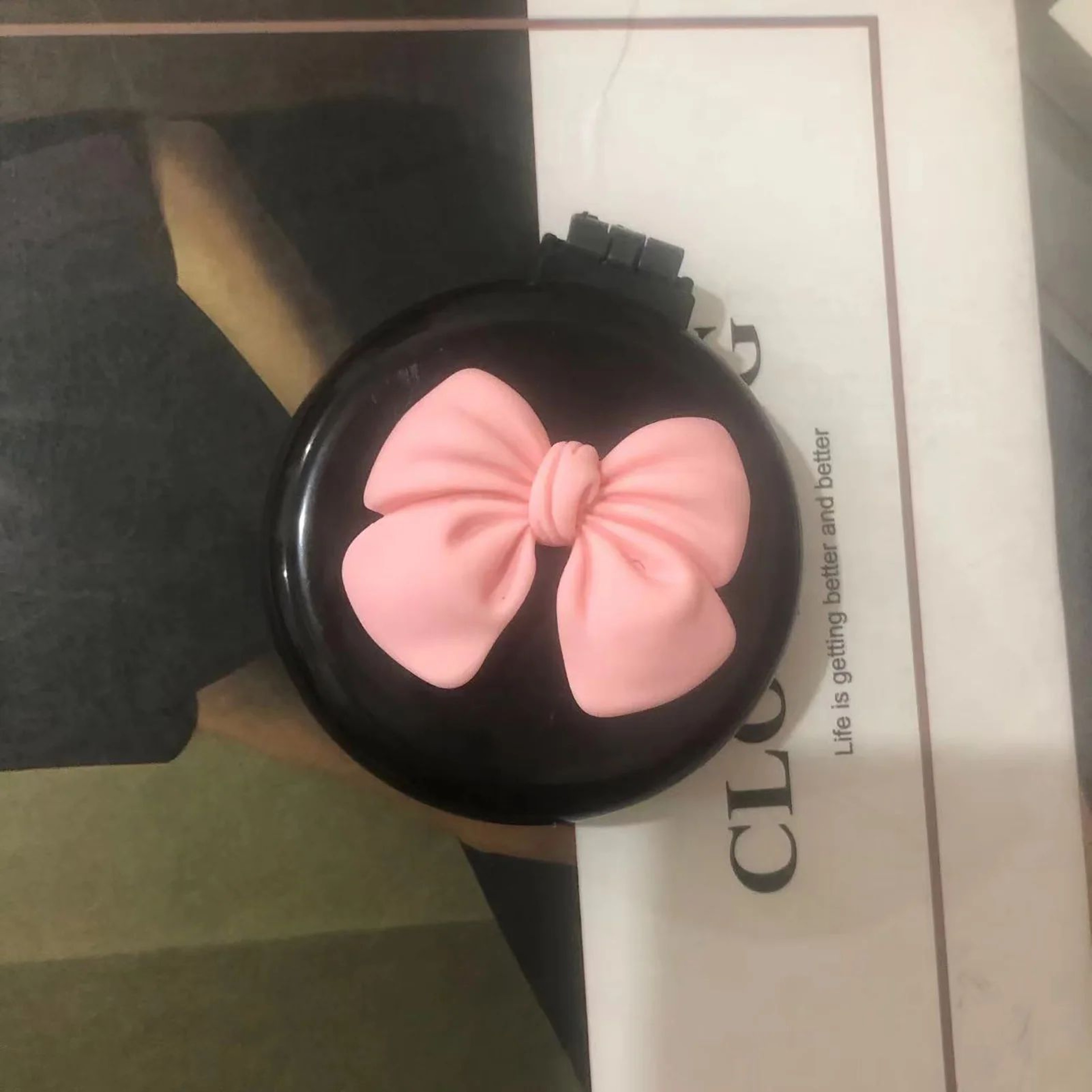 Cute Bow Air Cushion Hair Brush AntiStatic Detangling Comb  FoldingNonFolding Scalp Massage Hairbru 6