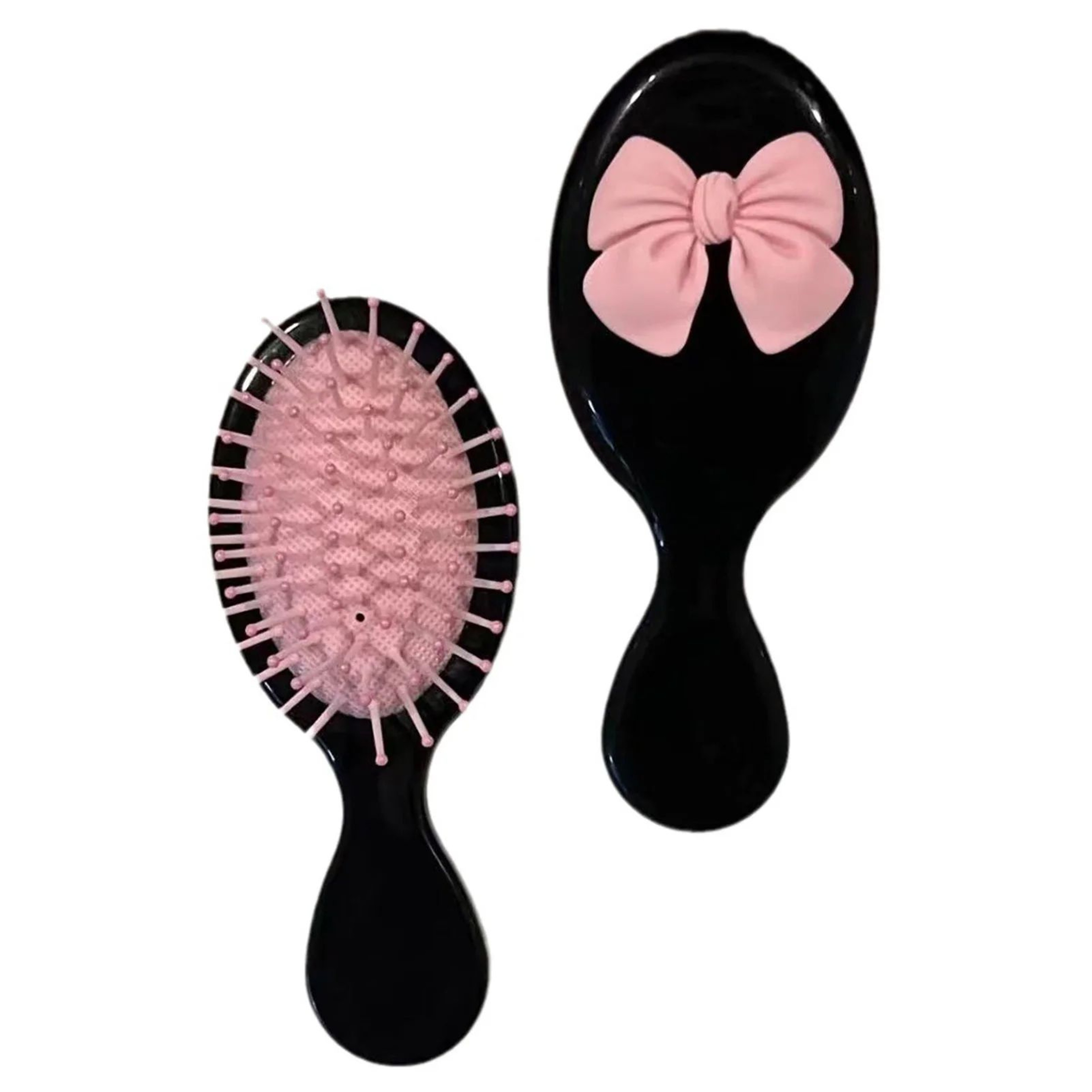 Cute Bow Air Cushion Hair Brush AntiStatic Detangling Comb  FoldingNonFolding Scalp Massage Hairbru 9