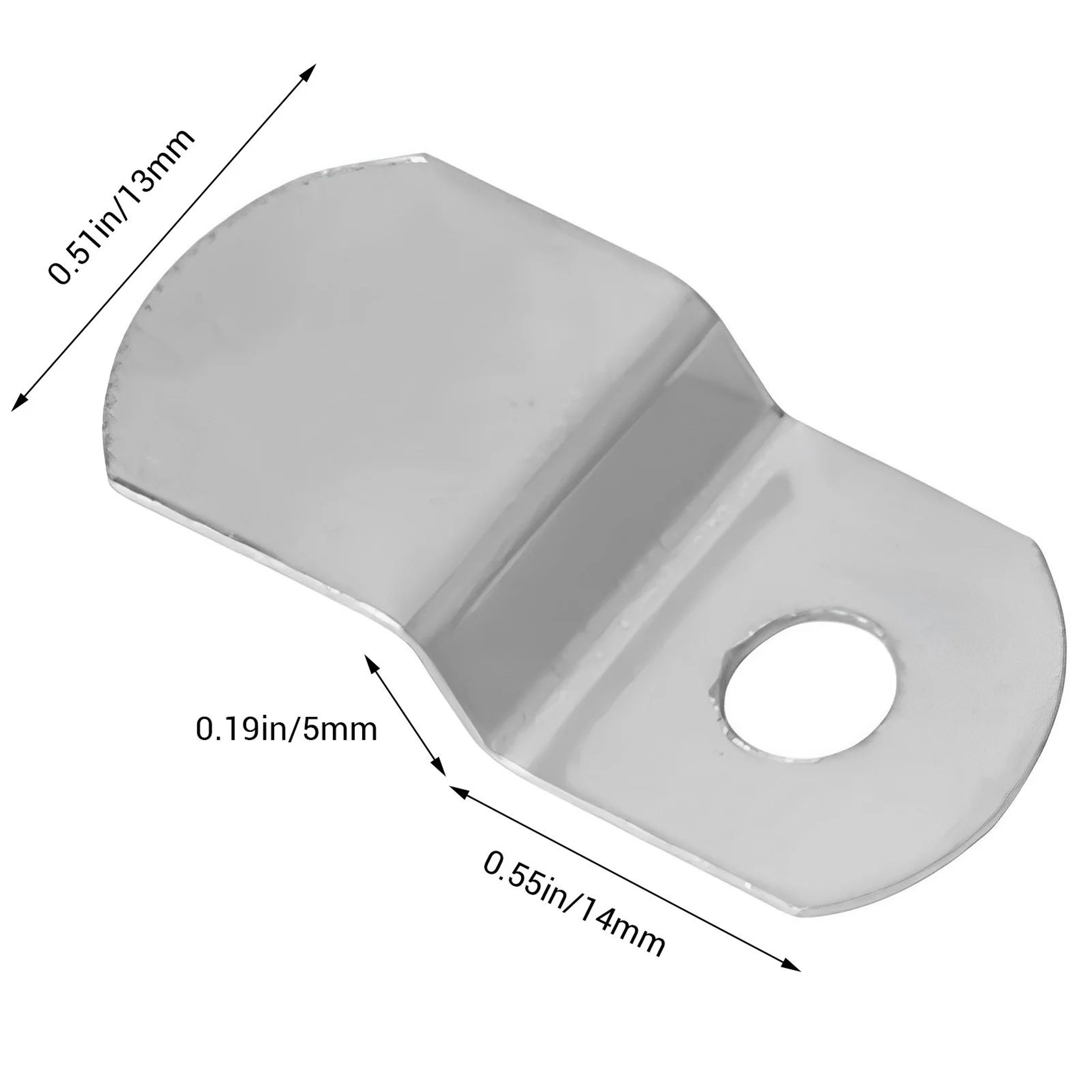 HeavyDuty Z Shape Offset Corner Brackets  Canvas Frame Clips Kit W Screws Iron Support Braces For D 3