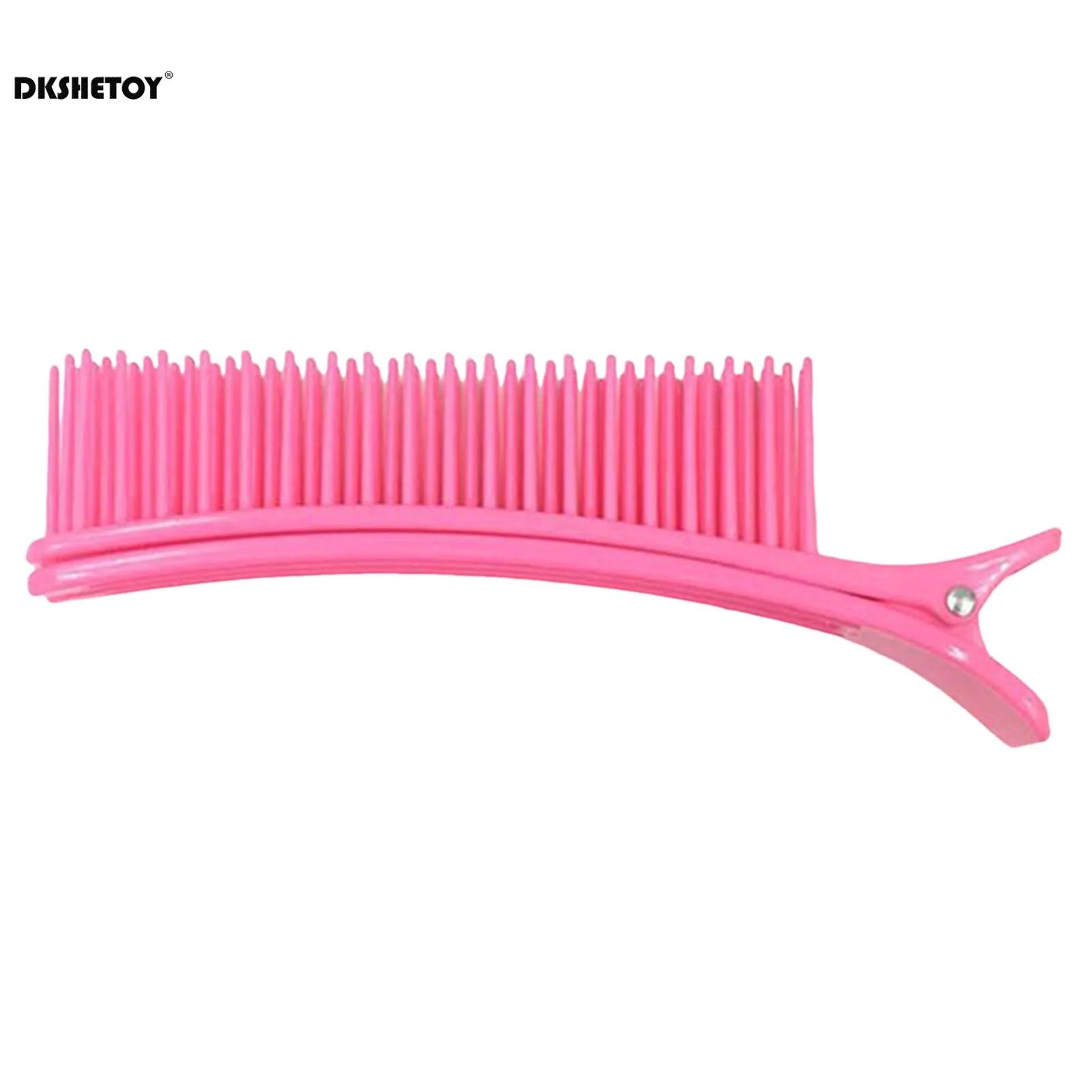 Professional Salon Hair Clips Comb With Wide Teeth Sectioning Clips For Hair Cutting Dyeing  Layeri 7