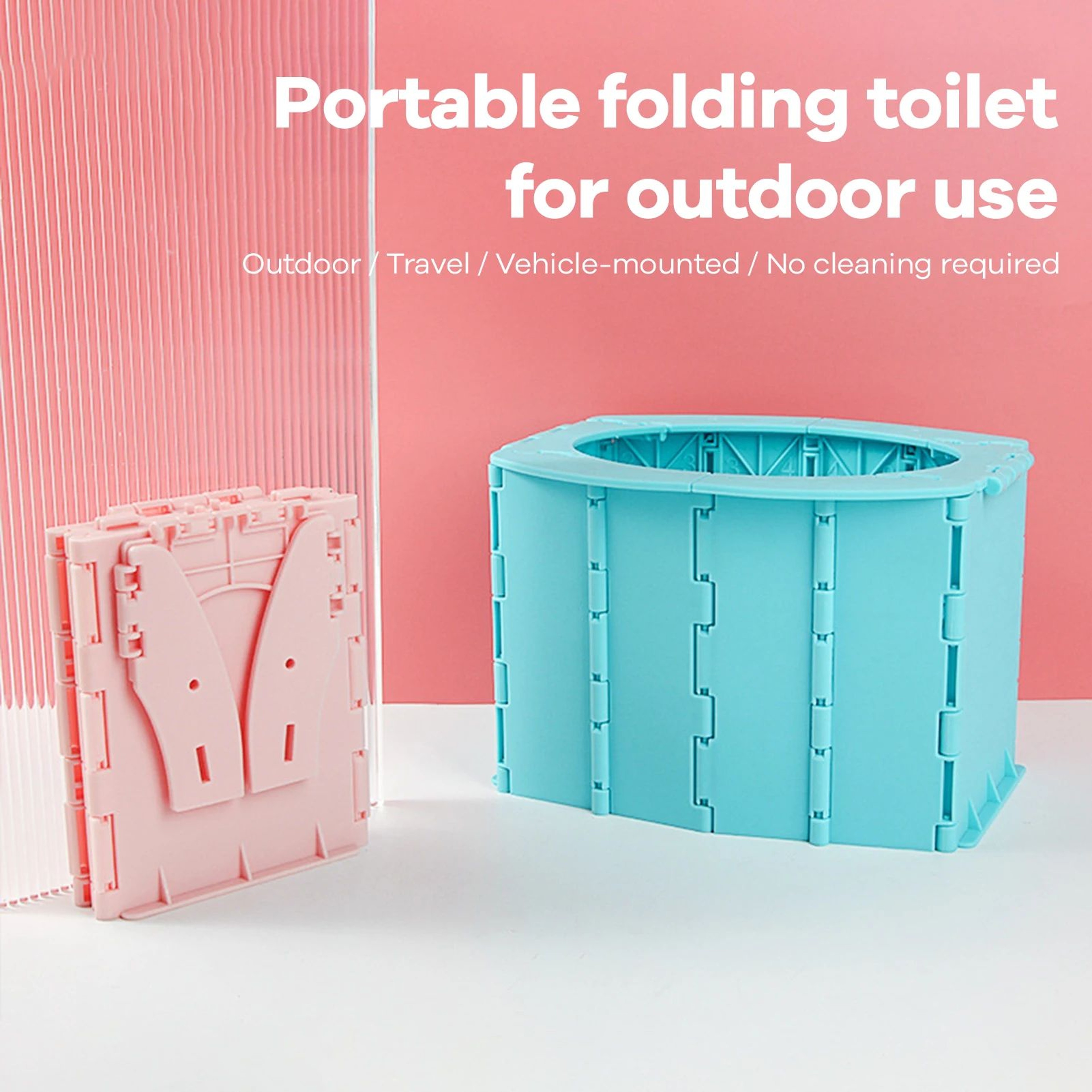 Foldable Kids Travel Potty For Toddlers Portable LeakProof Car Toilet Collapsible Emergency Potty F 1