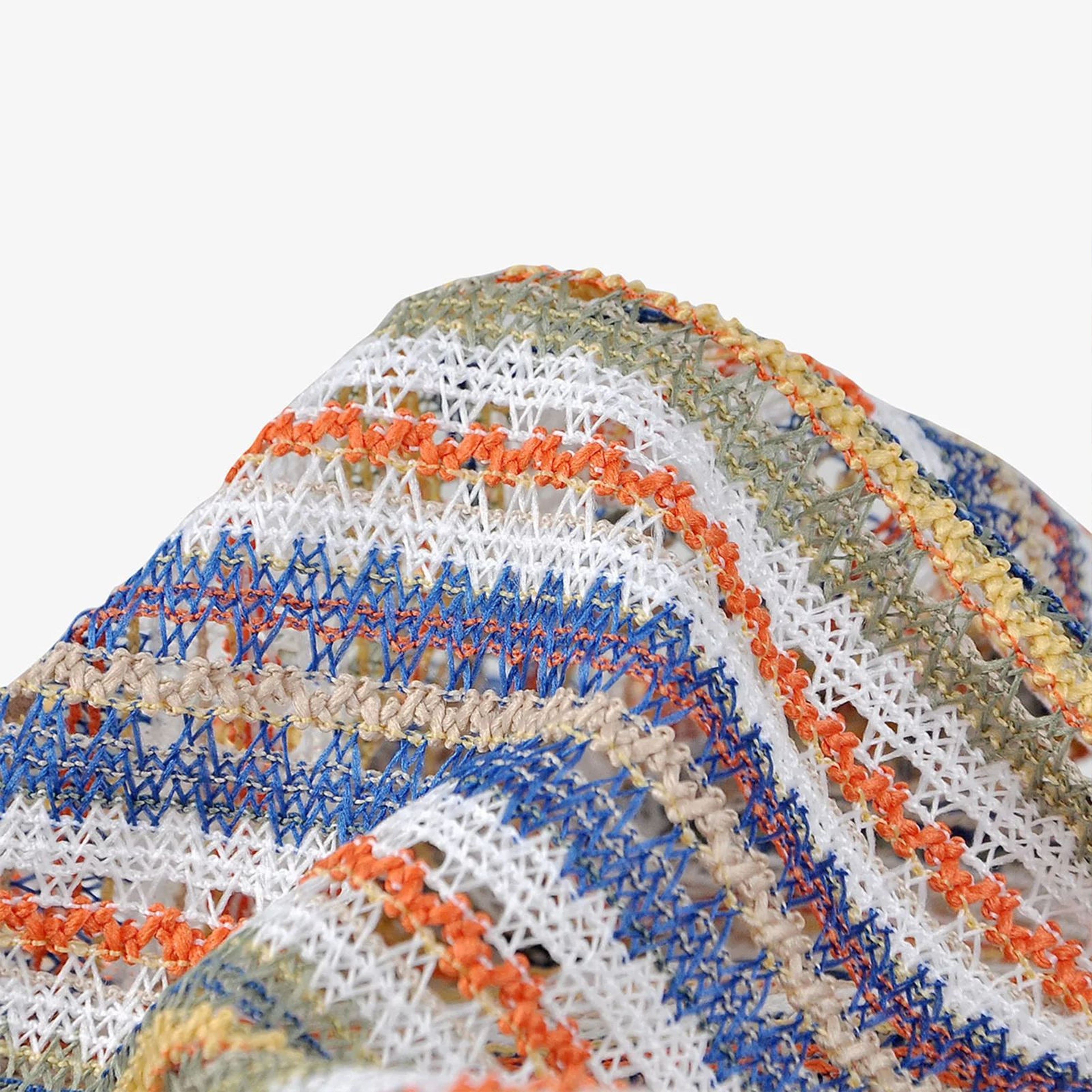 Soft Breathable Summer Beanie Hat Striped Openwork Knit Cap For Men  Women Lightweight Travel Outdo 4